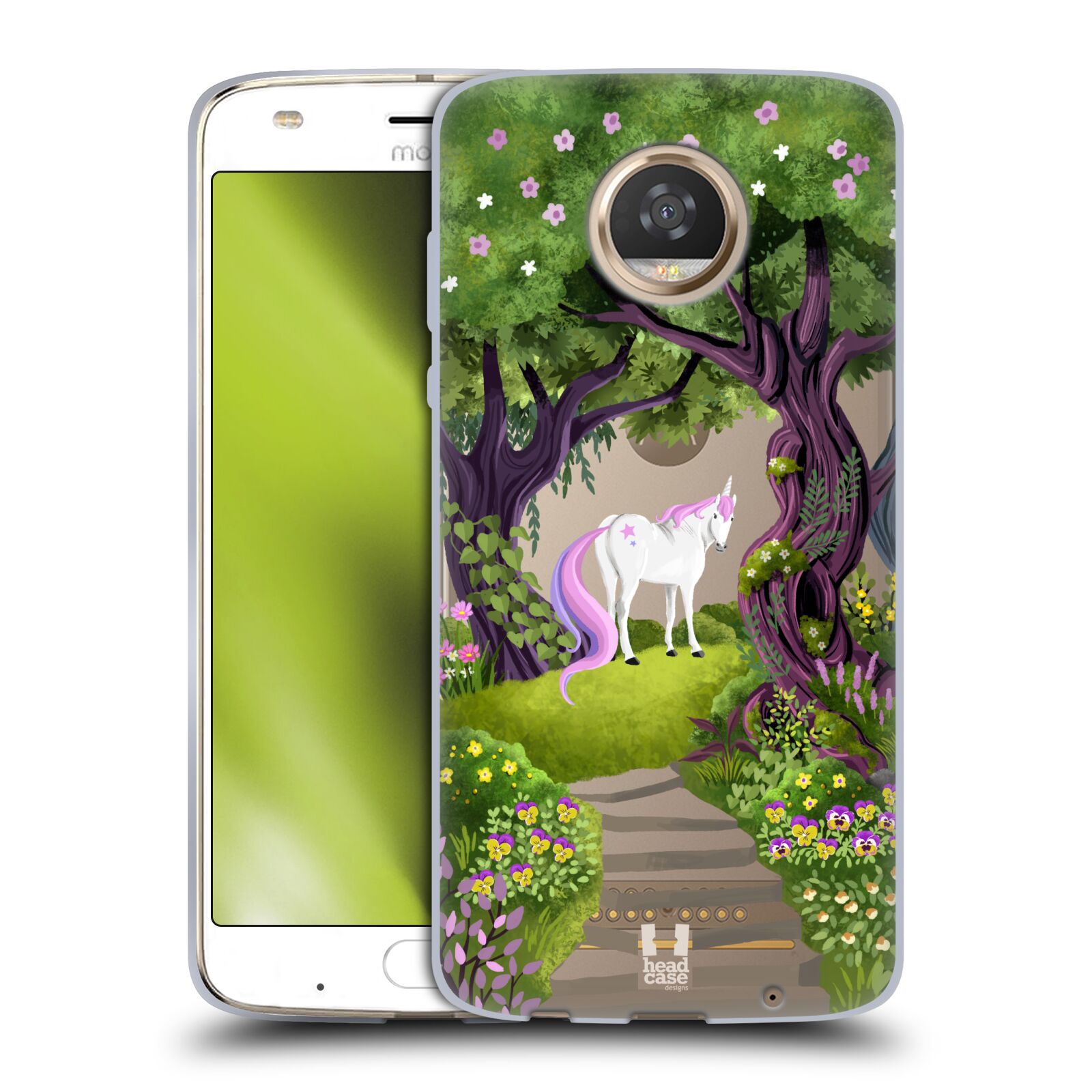 CUSTODIA IN GEL MORBIDO HEAD CASE DESIGNS SECRETS OF THE FOREST PER TELEFONI MOTOROLA 2 - Foto 10 di 10