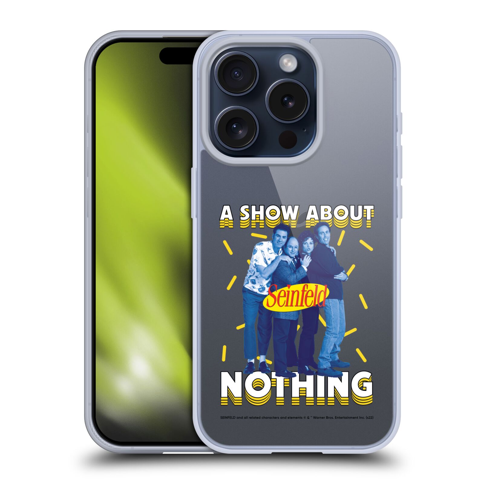 OFFICIEL SEINFELD GRAPHIQUES ÉTUI COQUE EN GEL POUR APPLE iPHONE TÉLÉPHONES - Photo 17 sur 17