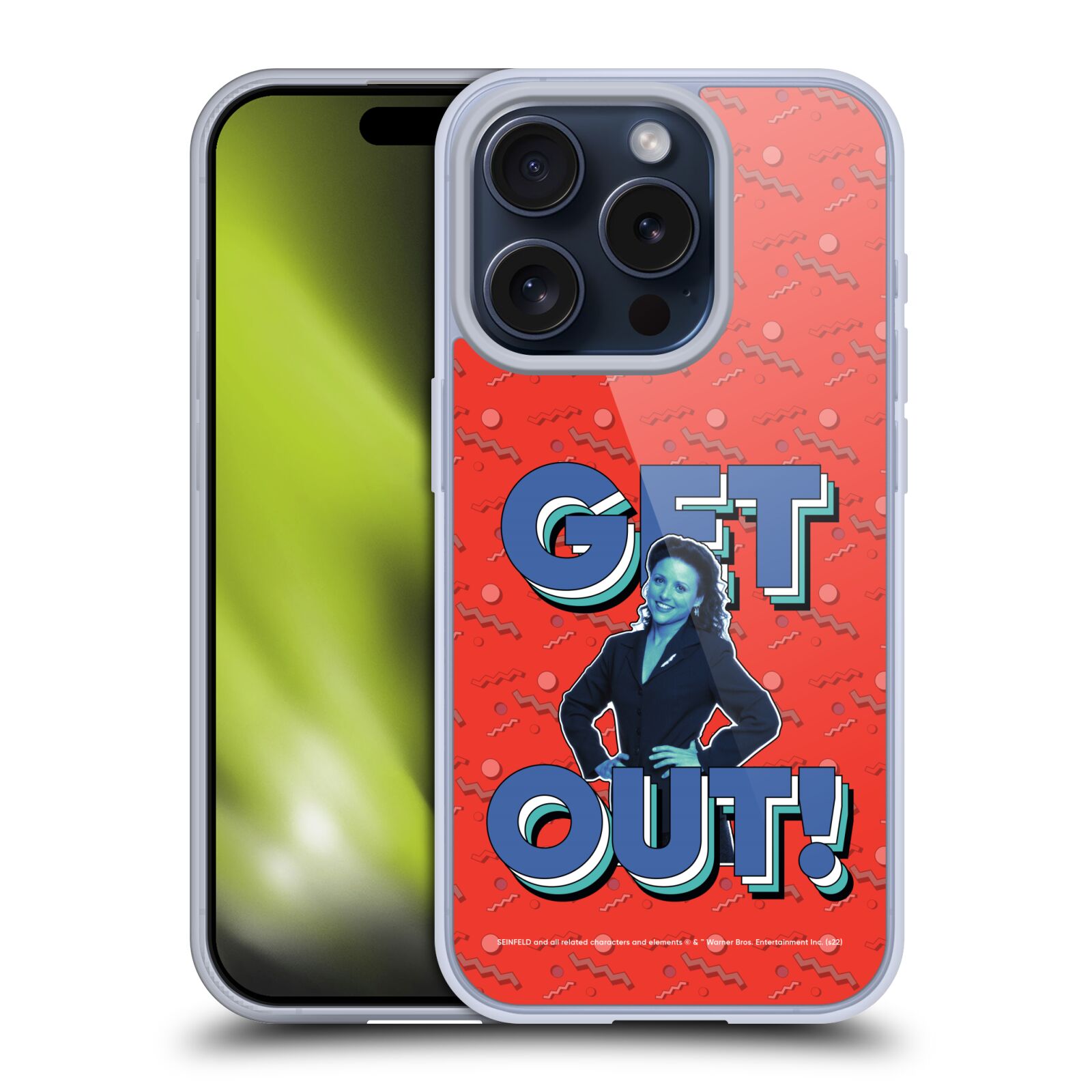 OFFICIEL SEINFELD GRAPHIQUES ÉTUI COQUE EN GEL POUR APPLE iPHONE TÉLÉPHONES - Photo 11 sur 17