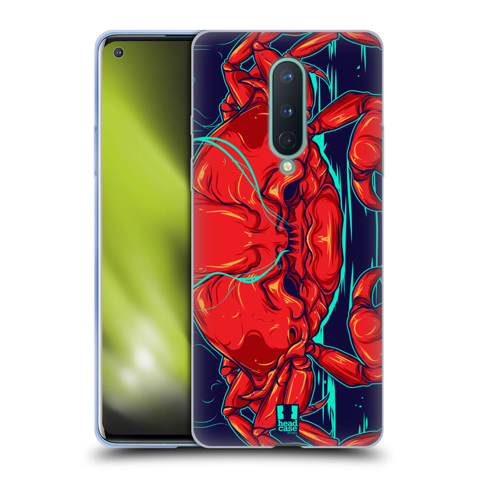 FUNDA HEAD CASE DESIGNS CON DIBUJO DE MONSTRUOS MARINOS PARA TELÉFONOS GOOGLE ONEPLUS - Imagen 10 de 11