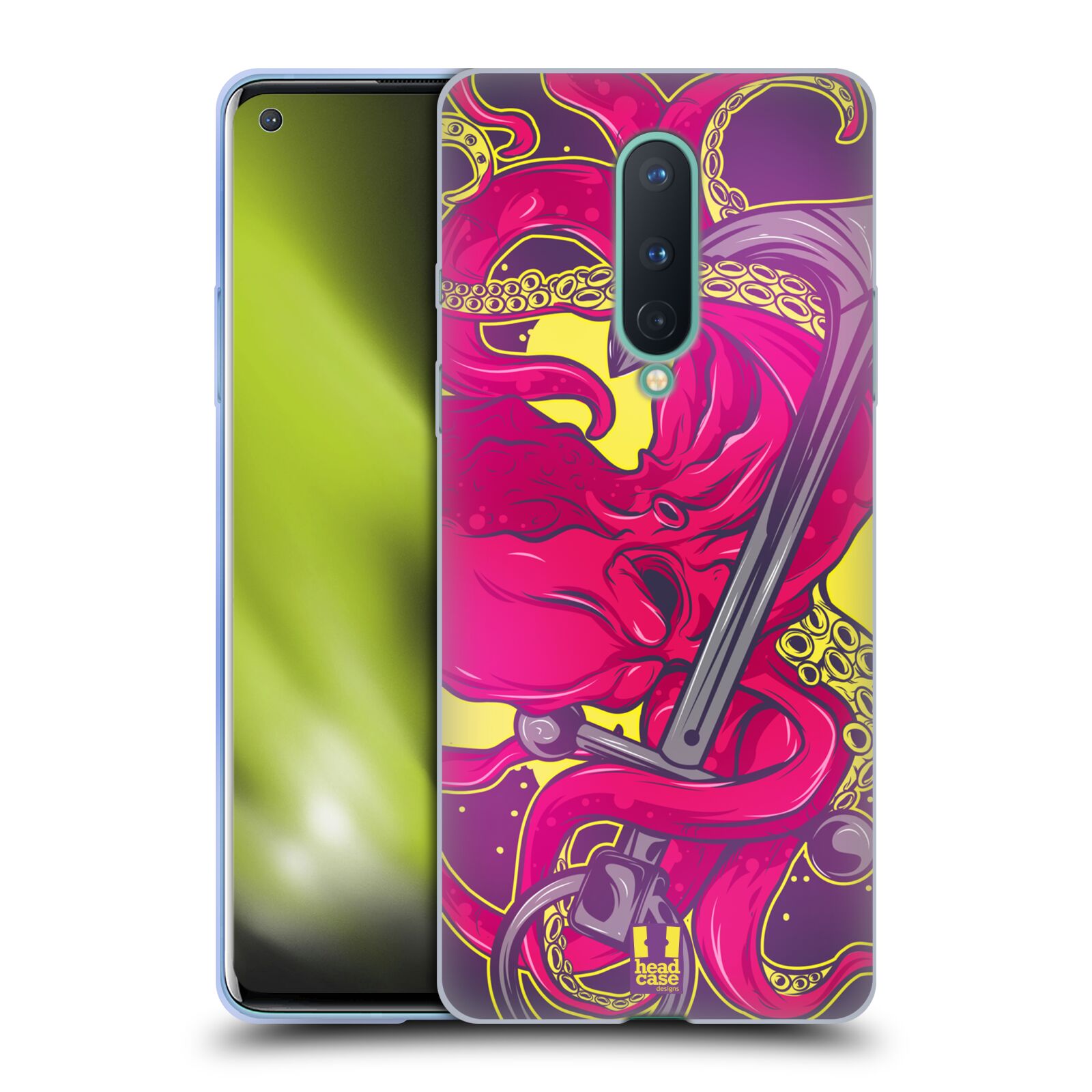 FUNDA HEAD CASE DESIGNS CON DIBUJO DE MONSTRUOS MARINOS PARA TELÉFONOS GOOGLE ONEPLUS - Imagen 11 de 11