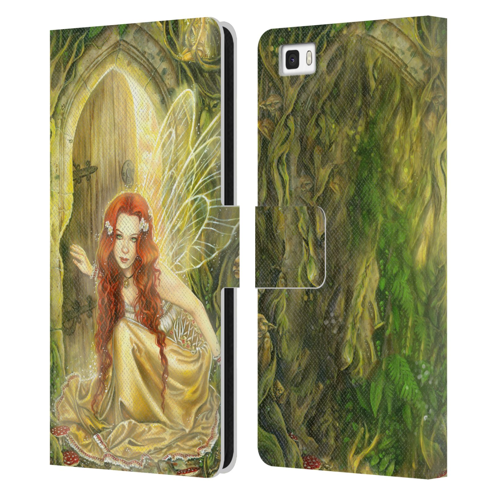 OFFICIAL SELINA FENECH FAIRIES LEATHER BOOK WALLET CASE FOR HUAWEI PHONES 2 - Picture 7 of 7