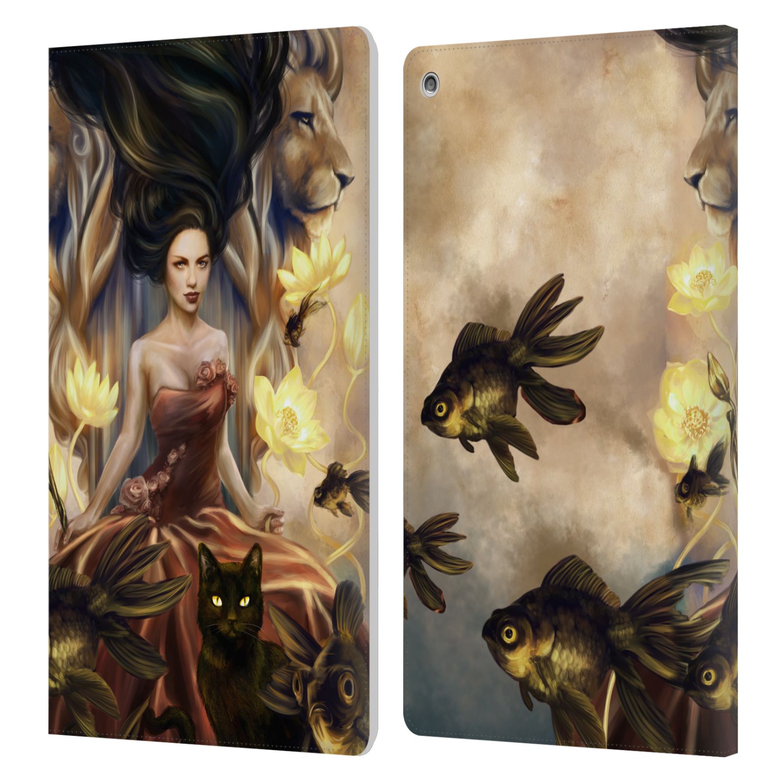 OFFICIAL SELINA FENECH FANTASY LEATHER BOOK WALLET CASE COVER FOR AMAZON FIRE - 第 11/12 張圖片