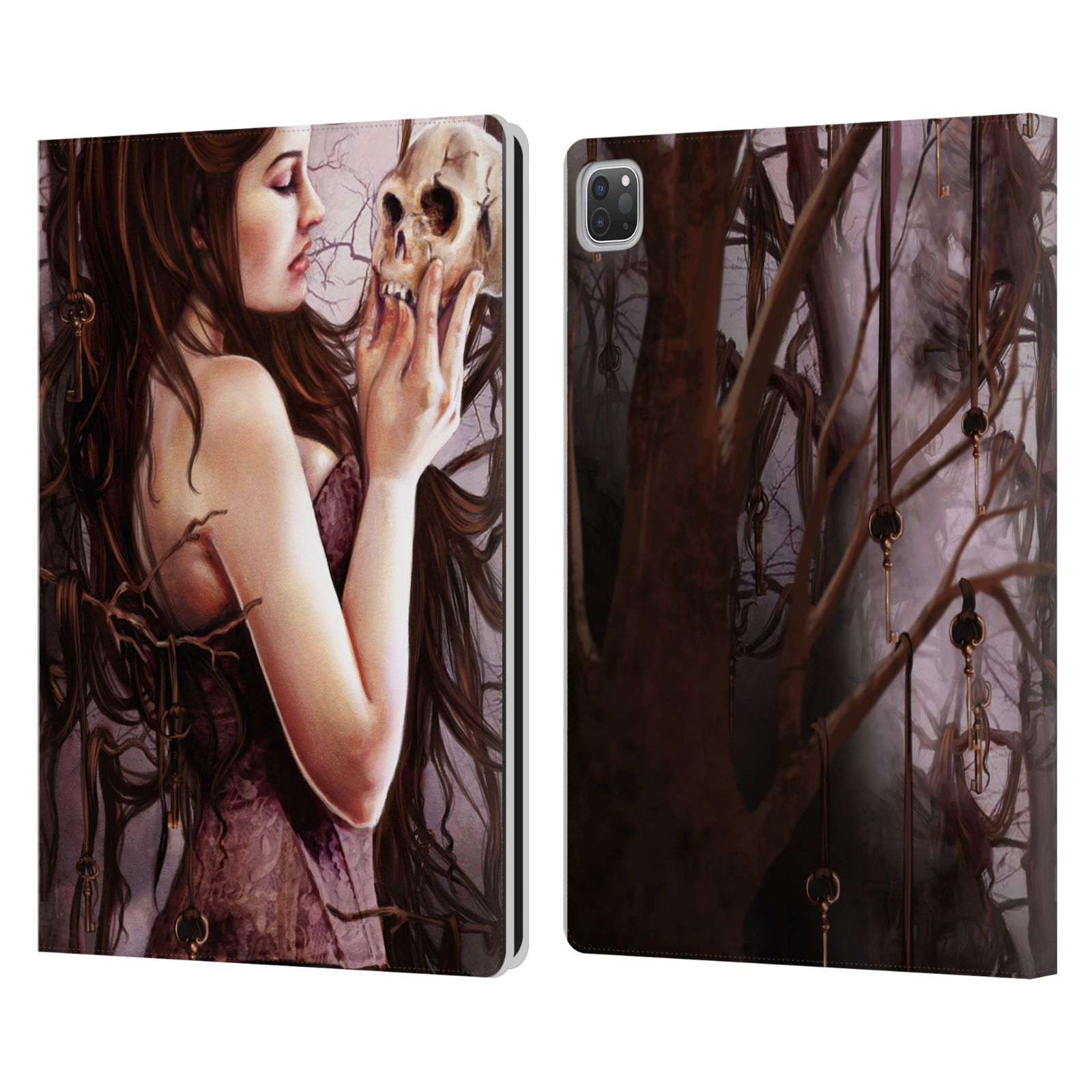 OFFICIAL SELINA FENECH GOTHIC LEATHER BOOK WALLET CASE FOR APPLE iPAD - Picture 9 of 14