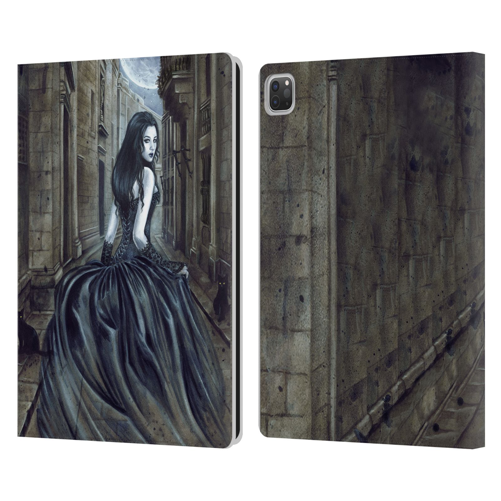 OFFICIAL SELINA FENECH GOTHIC LEATHER BOOK WALLET CASE FOR APPLE iPAD - Picture 12 of 14
