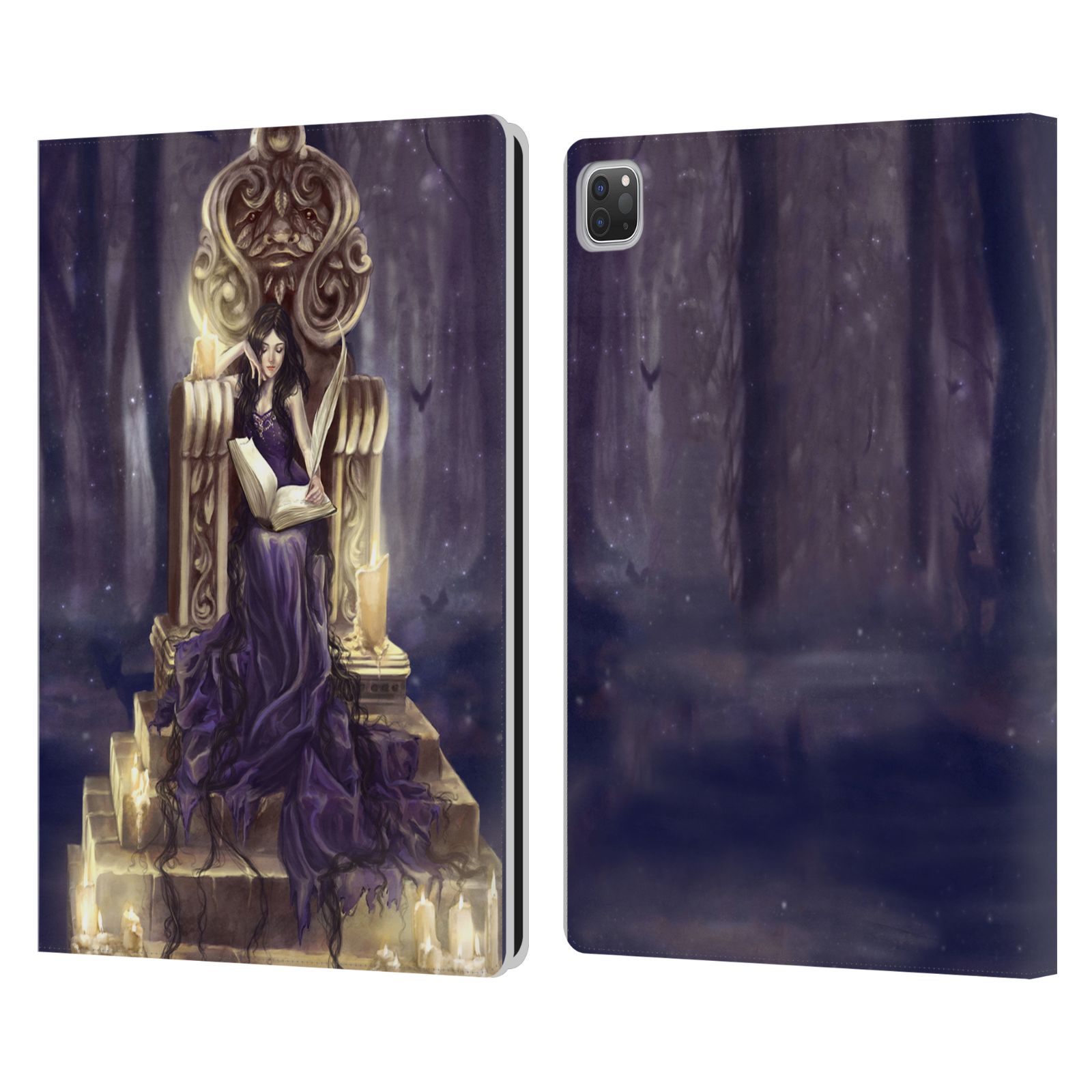 OFFICIAL SELINA FENECH GOTHIC LEATHER BOOK WALLET CASE FOR APPLE iPAD - Picture 14 of 14