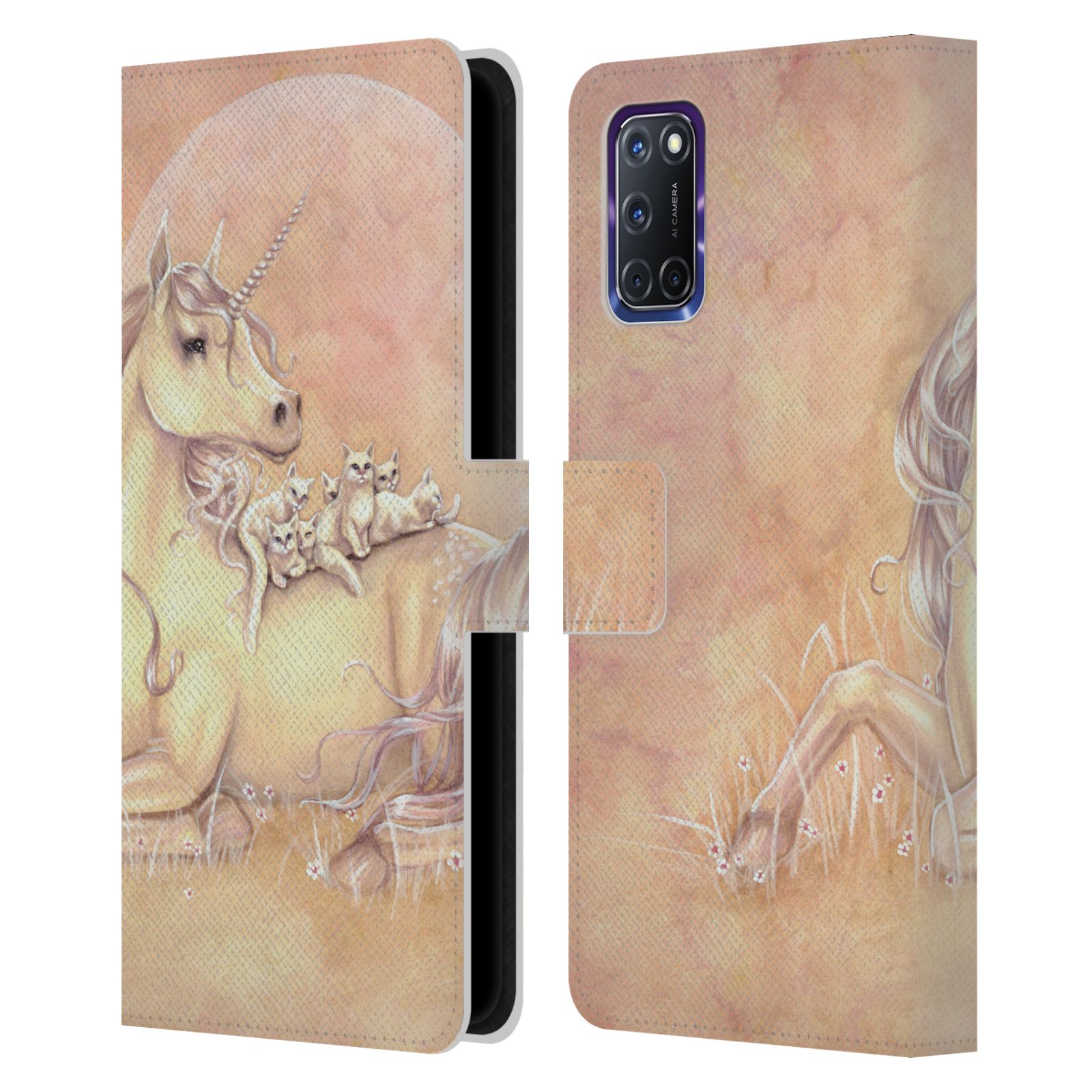 OFFICIAL SELINA FENECH UNICORNS LEATHER BOOK WALLET CASE COVER FOR OPPO PHONES - Picture 9 of 9