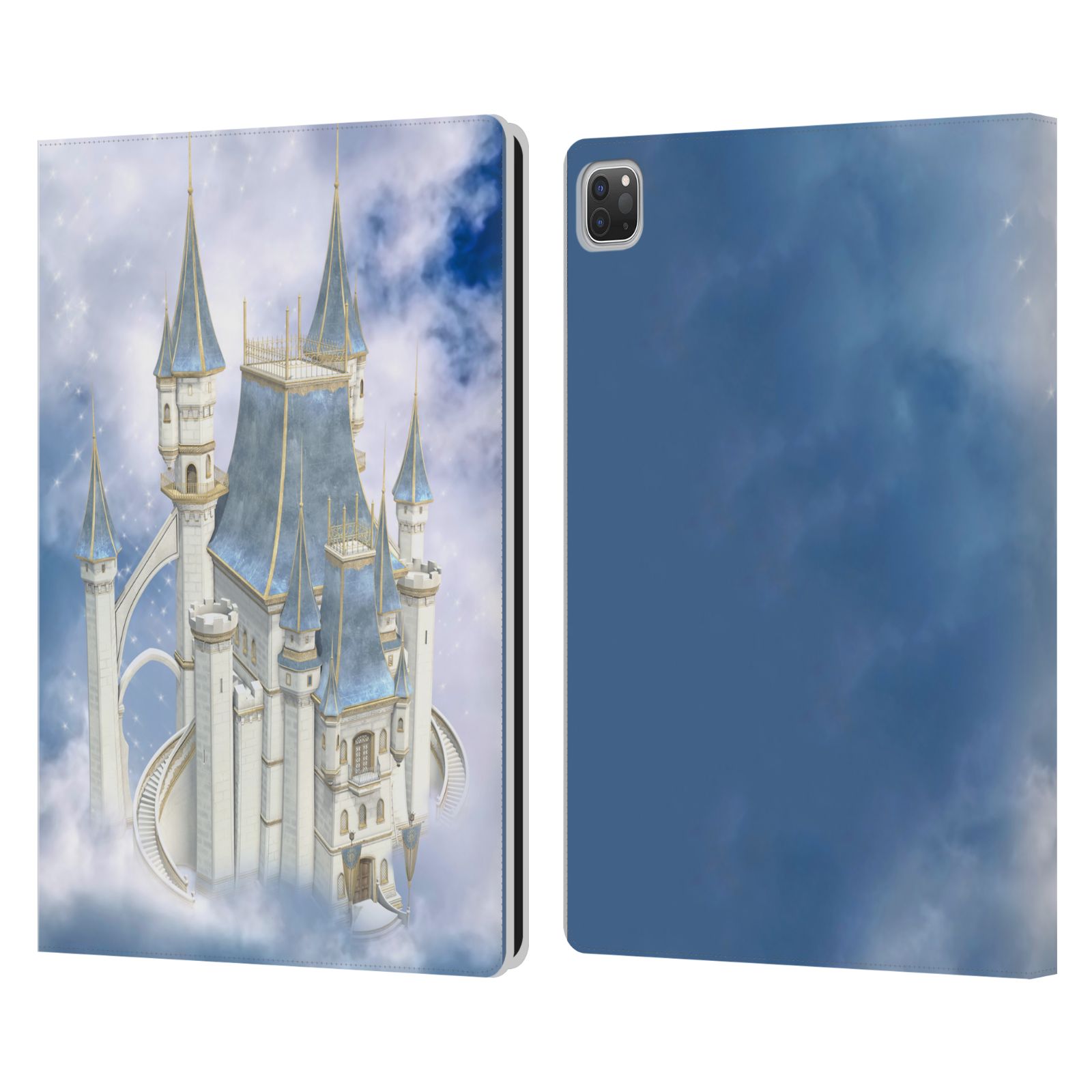 OFFICIAL SIMONE GATTERWE CASTLES AND PALACES LEATHER BOOK CASE FOR APPLE iPAD - Picture 13 of 20