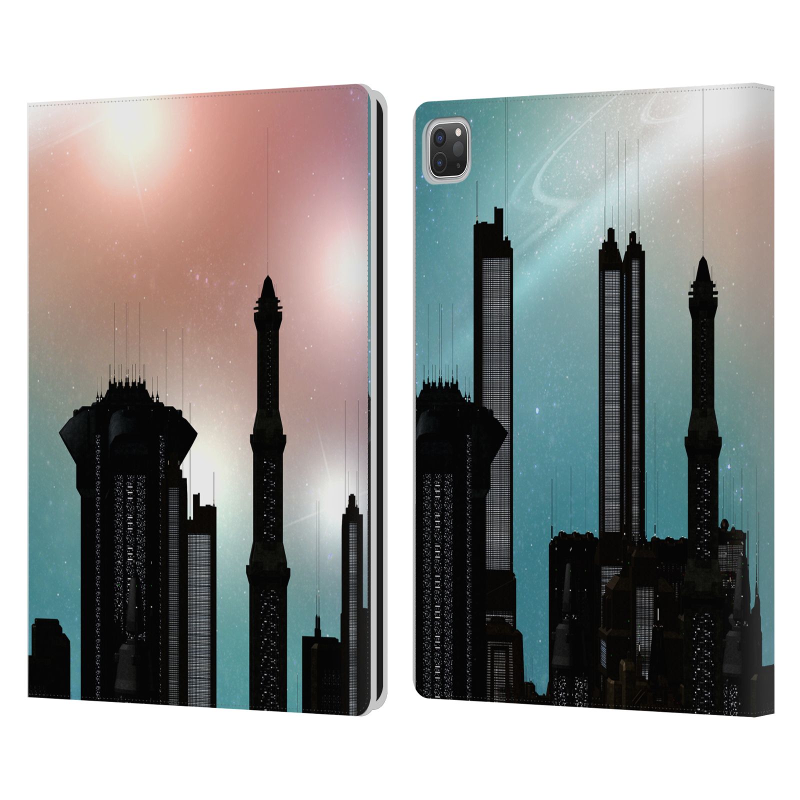 OFFICIAL SIMONE GATTERWE CASTLES AND PALACES LEATHER BOOK CASE FOR APPLE iPAD - Picture 15 of 20