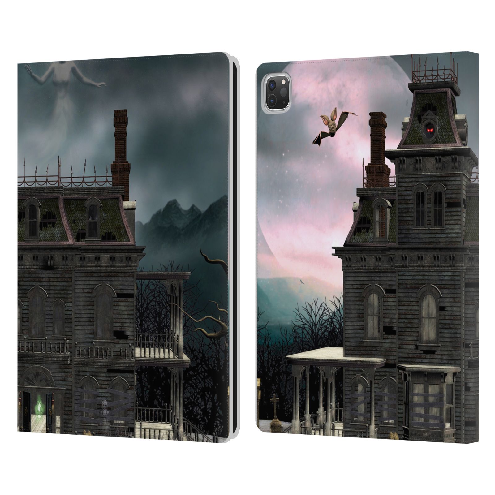 OFFICIAL SIMONE GATTERWE CASTLES AND PALACES LEATHER BOOK CASE FOR APPLE iPAD - Picture 16 of 20