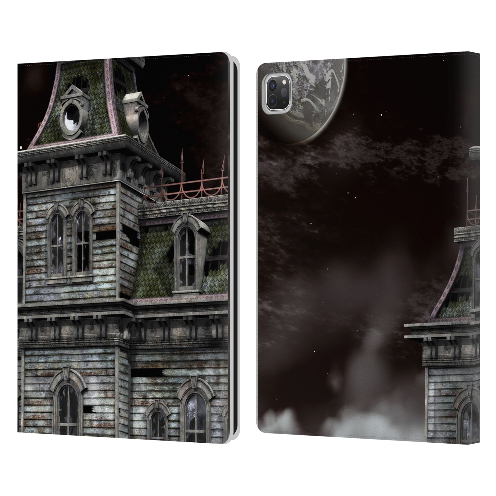 OFFICIAL SIMONE GATTERWE CASTLES AND PALACES LEATHER BOOK CASE FOR APPLE iPAD - Picture 18 of 20