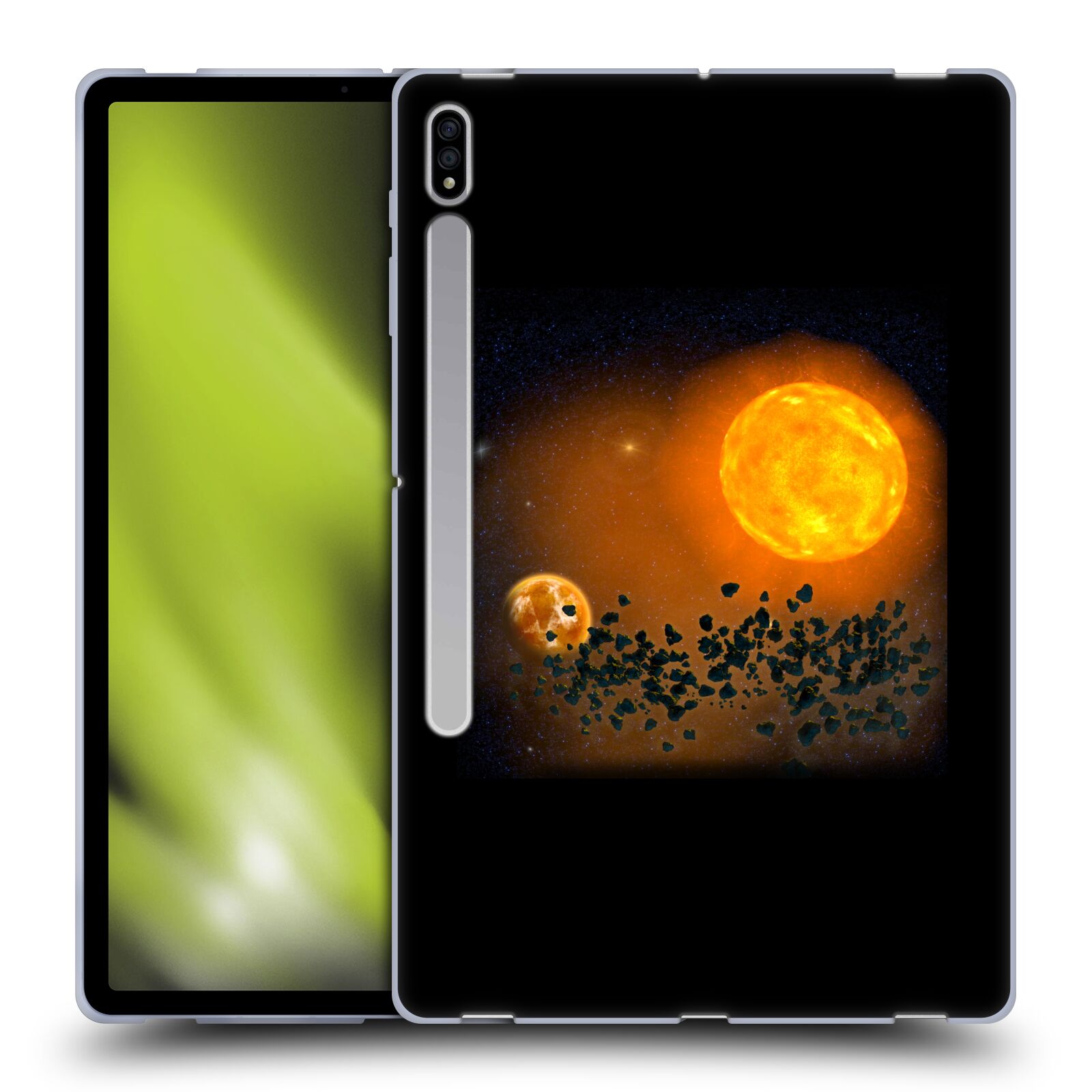 OFFICIAL SIMONE GATTERWE CLOUD AND SPACE SOFT GEL CASE FOR SAMSUNG TABLETS 1 - Picture 8 of 19