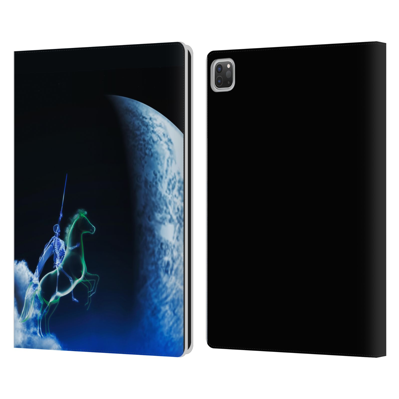 SIMONE GATTERWE CLOUD AND SPACE LEATHER BOOK WALLET CASE COVER FOR APPLE iPAD - Picture 12 of 18
