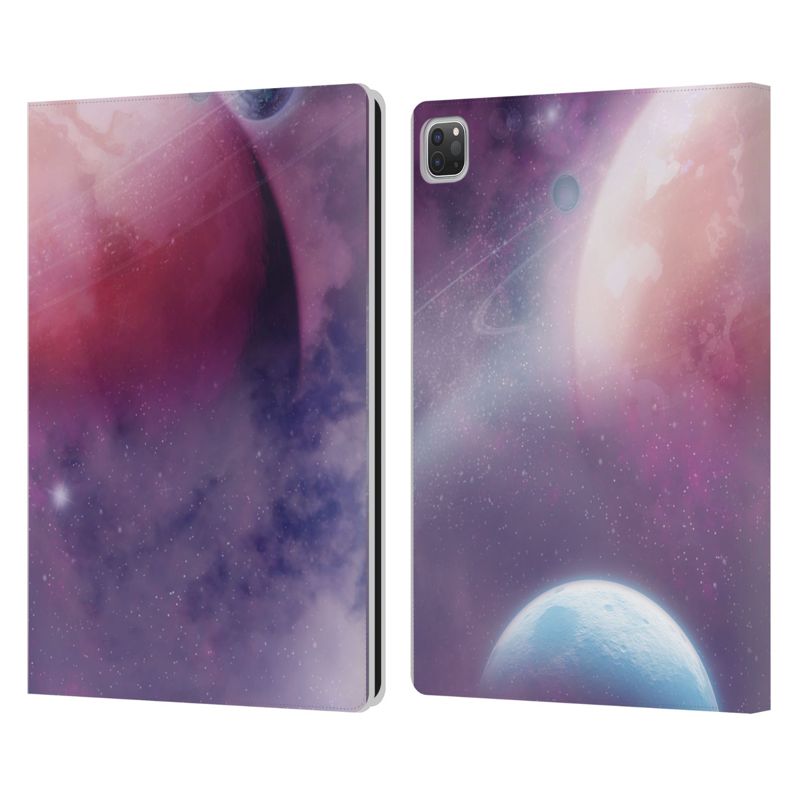 SIMONE GATTERWE CLOUD AND SPACE LEATHER BOOK WALLET CASE COVER FOR APPLE iPAD - Picture 14 of 18