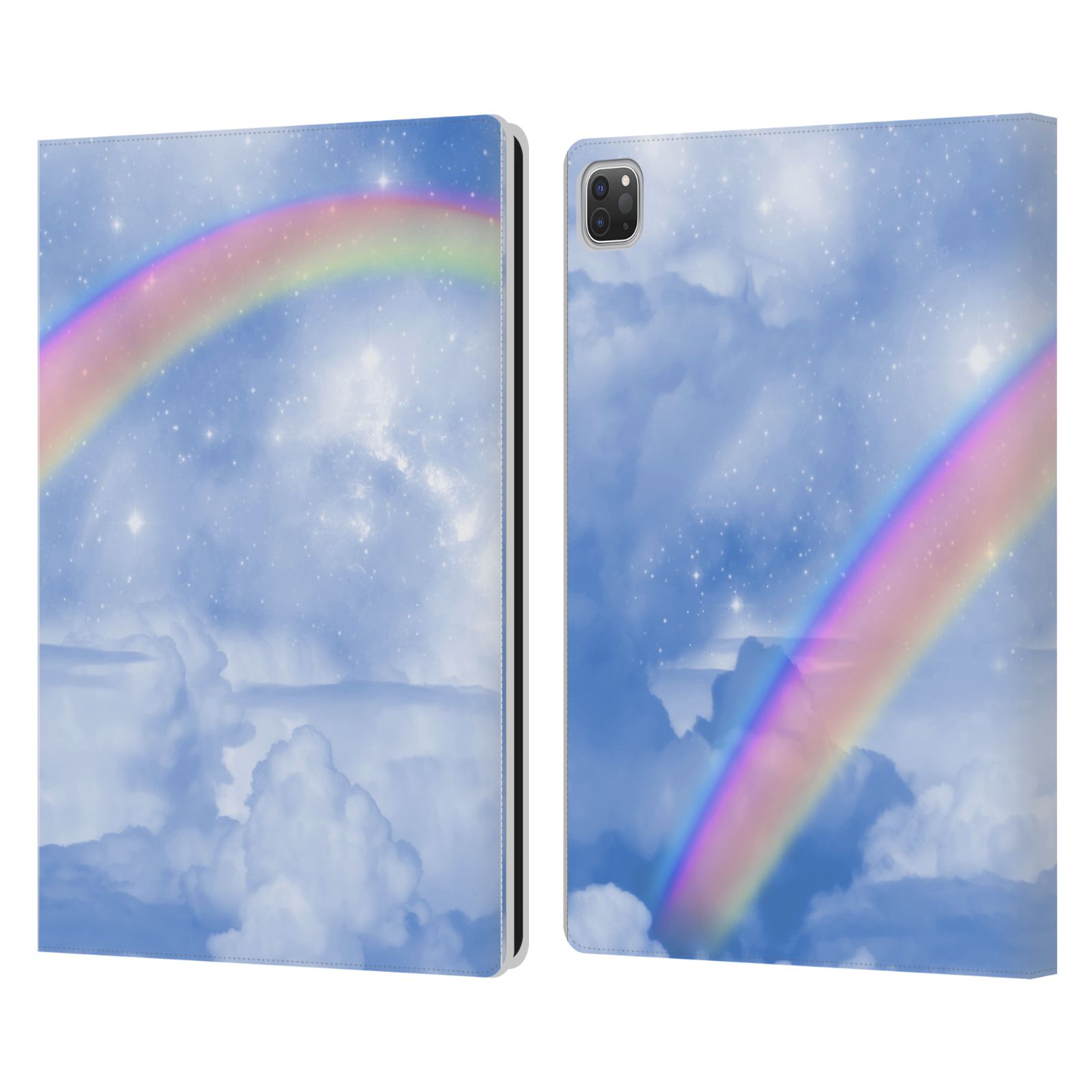 SIMONE GATTERWE CLOUD AND SPACE LEATHER BOOK WALLET CASE COVER FOR APPLE iPAD - Picture 15 of 18