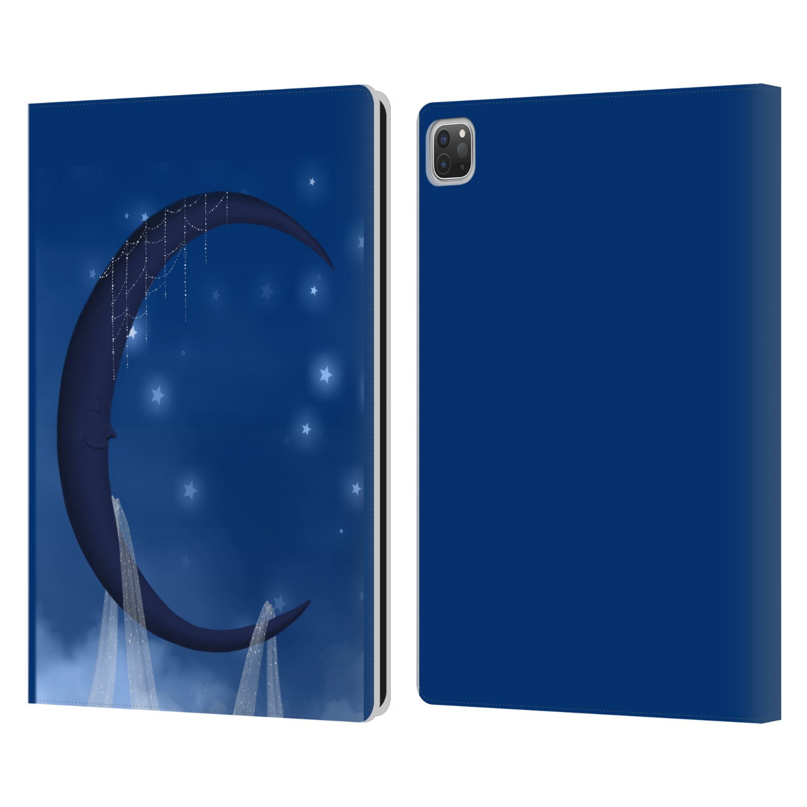 SIMONE GATTERWE CLOUD AND SPACE LEATHER BOOK WALLET CASE COVER FOR APPLE iPAD - Picture 16 of 18