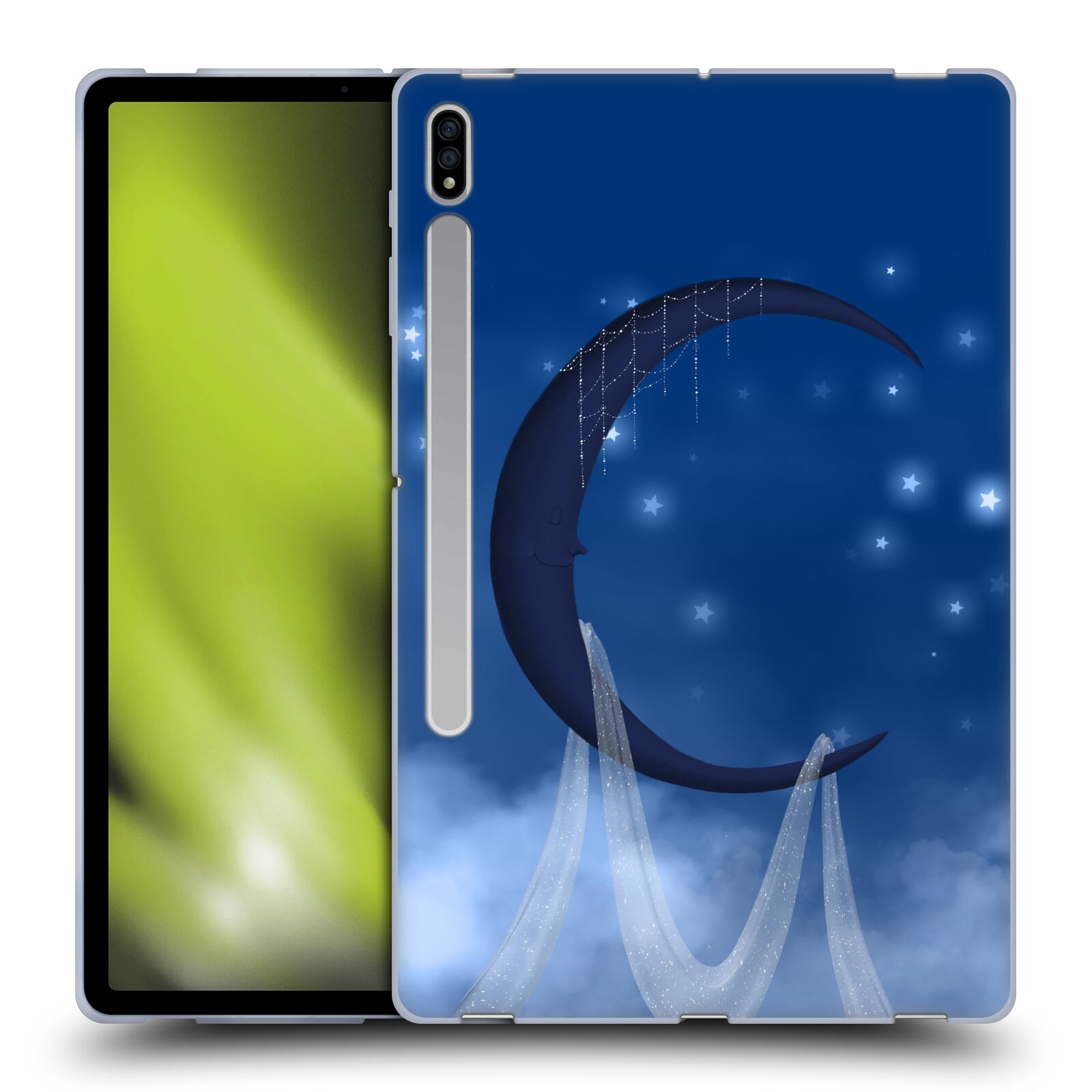 OFFICIAL SIMONE GATTERWE CLOUD AND SPACE SOFT GEL CASE FOR SAMSUNG TABLETS 1 - Picture 17 of 19