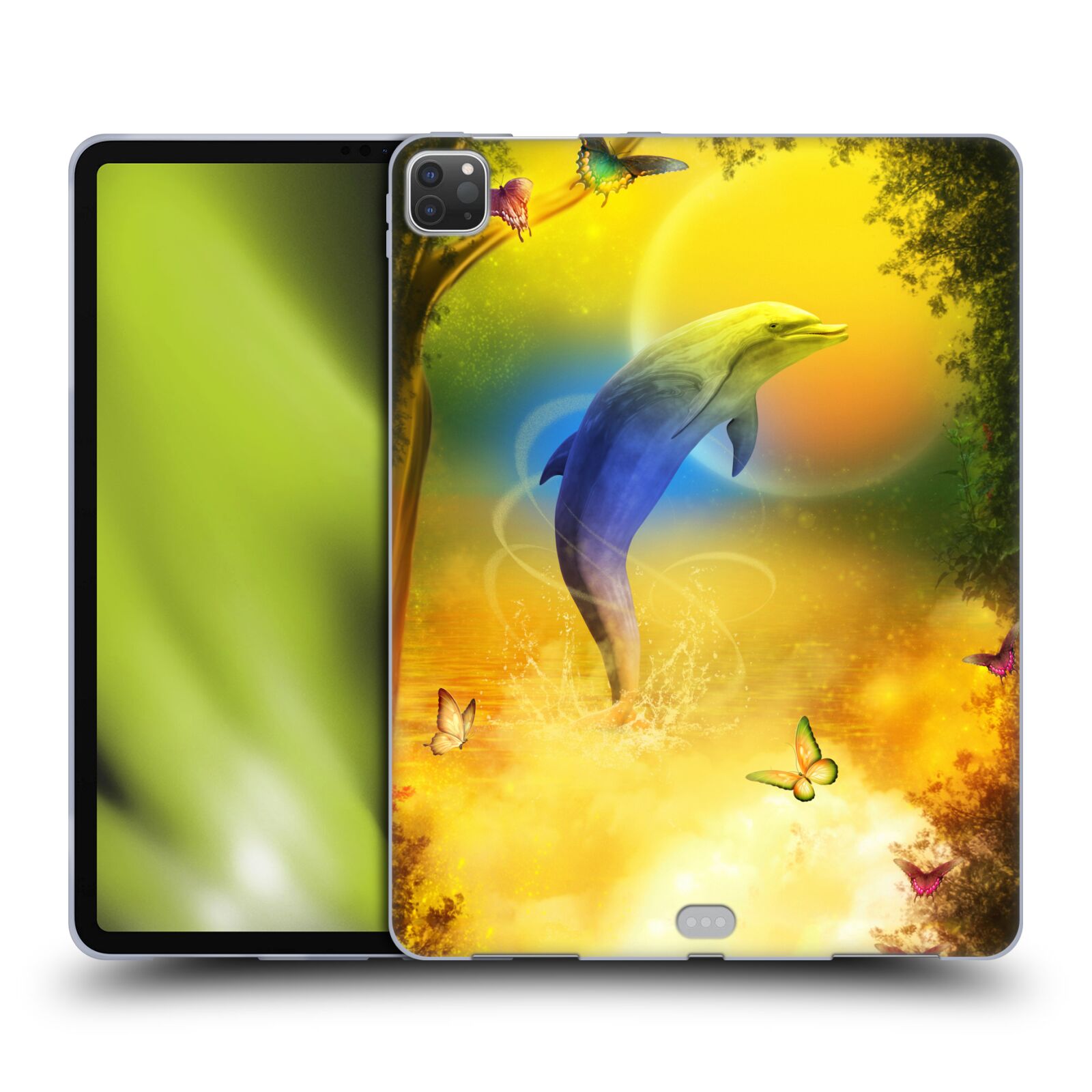 OFFICIAL SIMONE GATTERWE DOLPHINS SOFT GEL CASE FOR APPLE SAMSUNG KINDLE - Picture 8 of 22