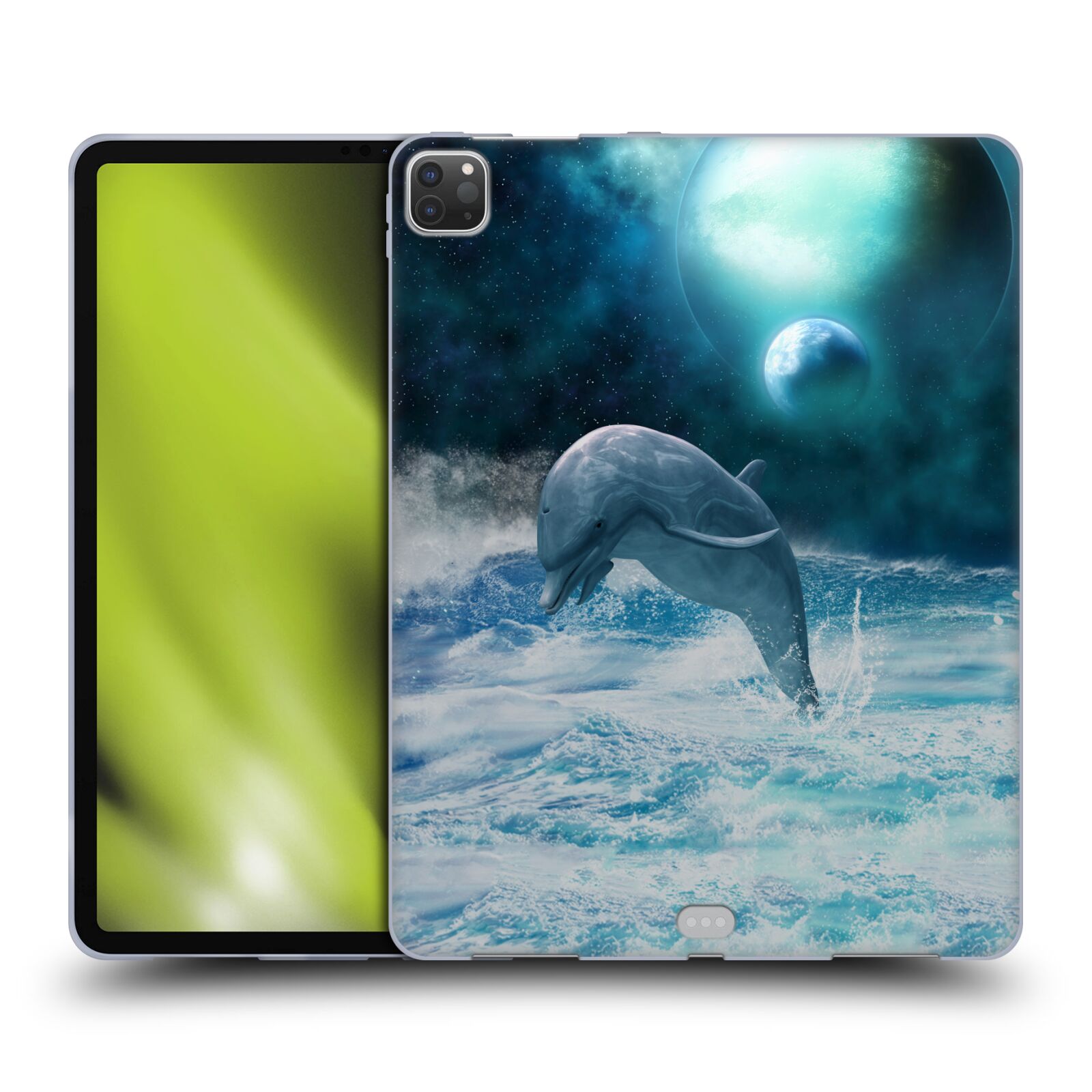 OFFICIAL SIMONE GATTERWE DOLPHINS SOFT GEL CASE FOR APPLE SAMSUNG KINDLE - Picture 11 of 22