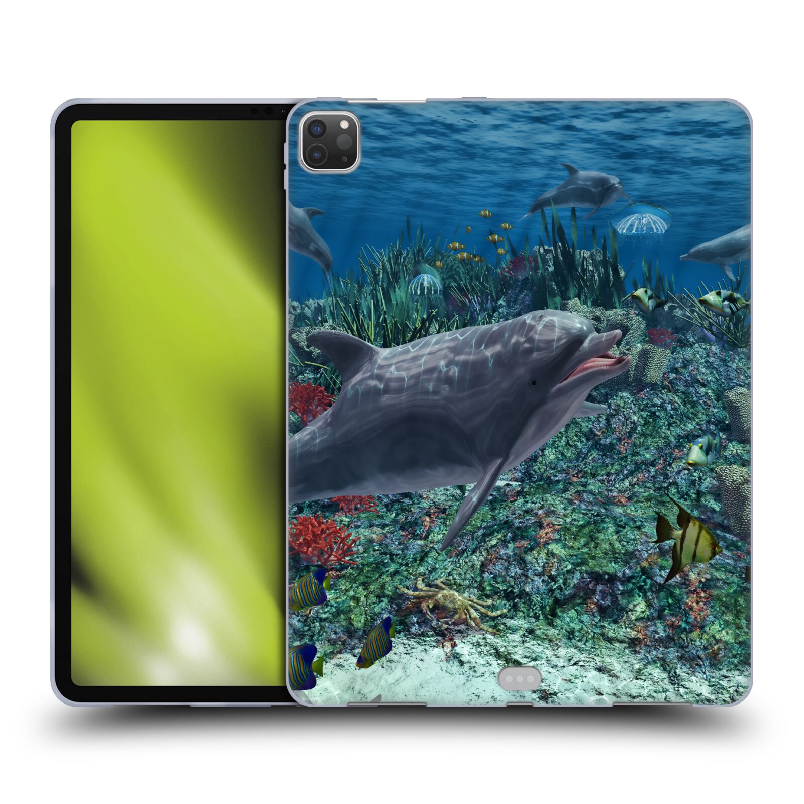 OFFICIAL SIMONE GATTERWE DOLPHINS SOFT GEL CASE FOR APPLE SAMSUNG KINDLE - Picture 18 of 22