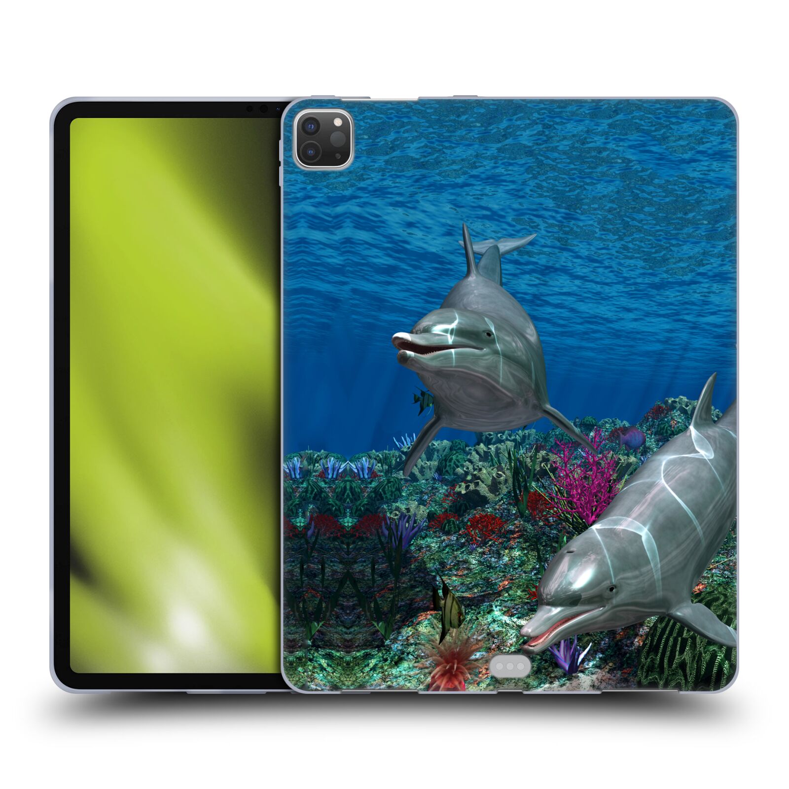 OFFICIAL SIMONE GATTERWE DOLPHINS SOFT GEL CASE FOR APPLE SAMSUNG KINDLE - Picture 21 of 22