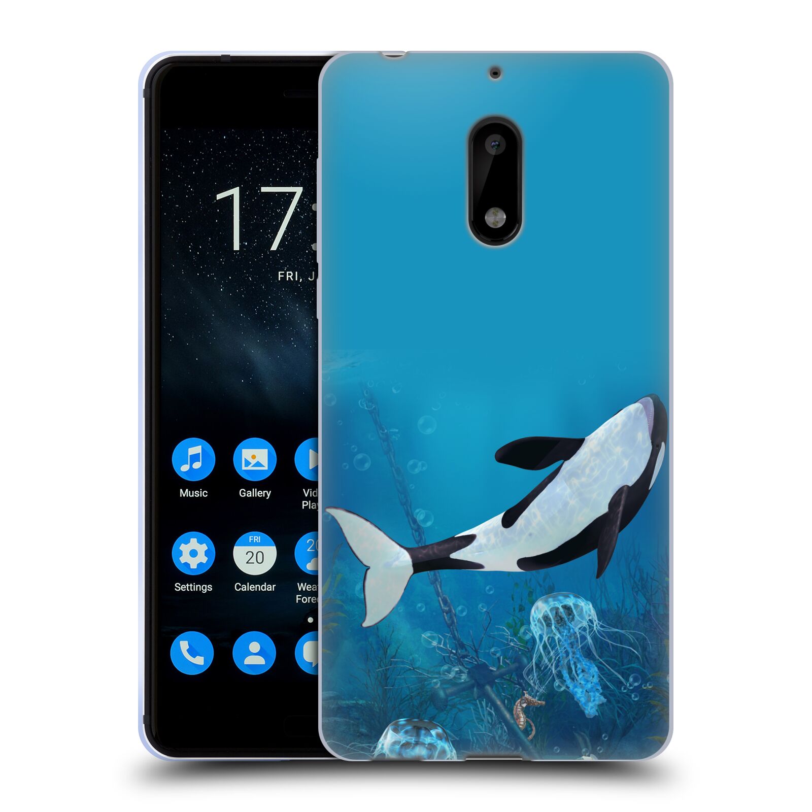 OFFICIAL SIMONE GATTERWE LIFE IN SEA SOFT GEL CASE FOR NOKIA PHONES 1 - Picture 9 of 14