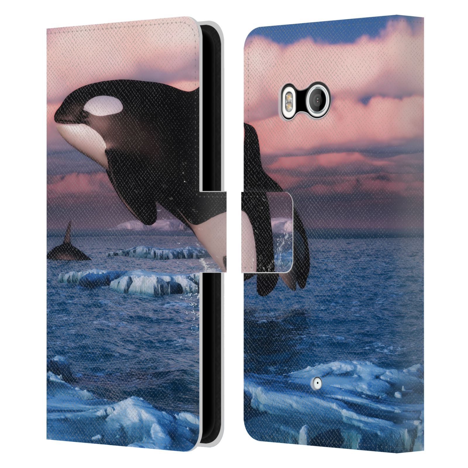 FUNDA BILLETERA OFICIAL SIMONE GATTERWE LIFE IN SEA CUERO LIBRO PARA TELÉFONOS HTC 1 - Imagen 7 de 7