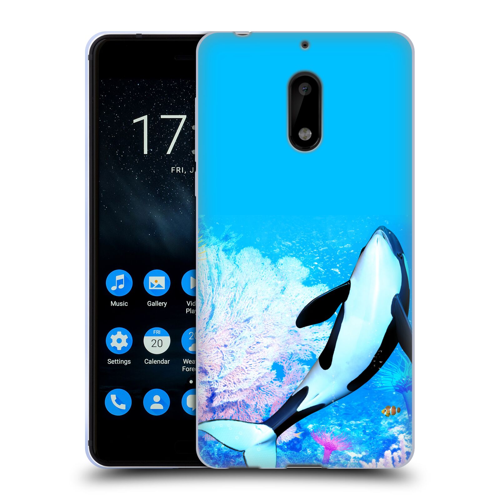 OFFICIAL SIMONE GATTERWE LIFE IN SEA SOFT GEL CASE FOR NOKIA PHONES 1 - Picture 11 of 14