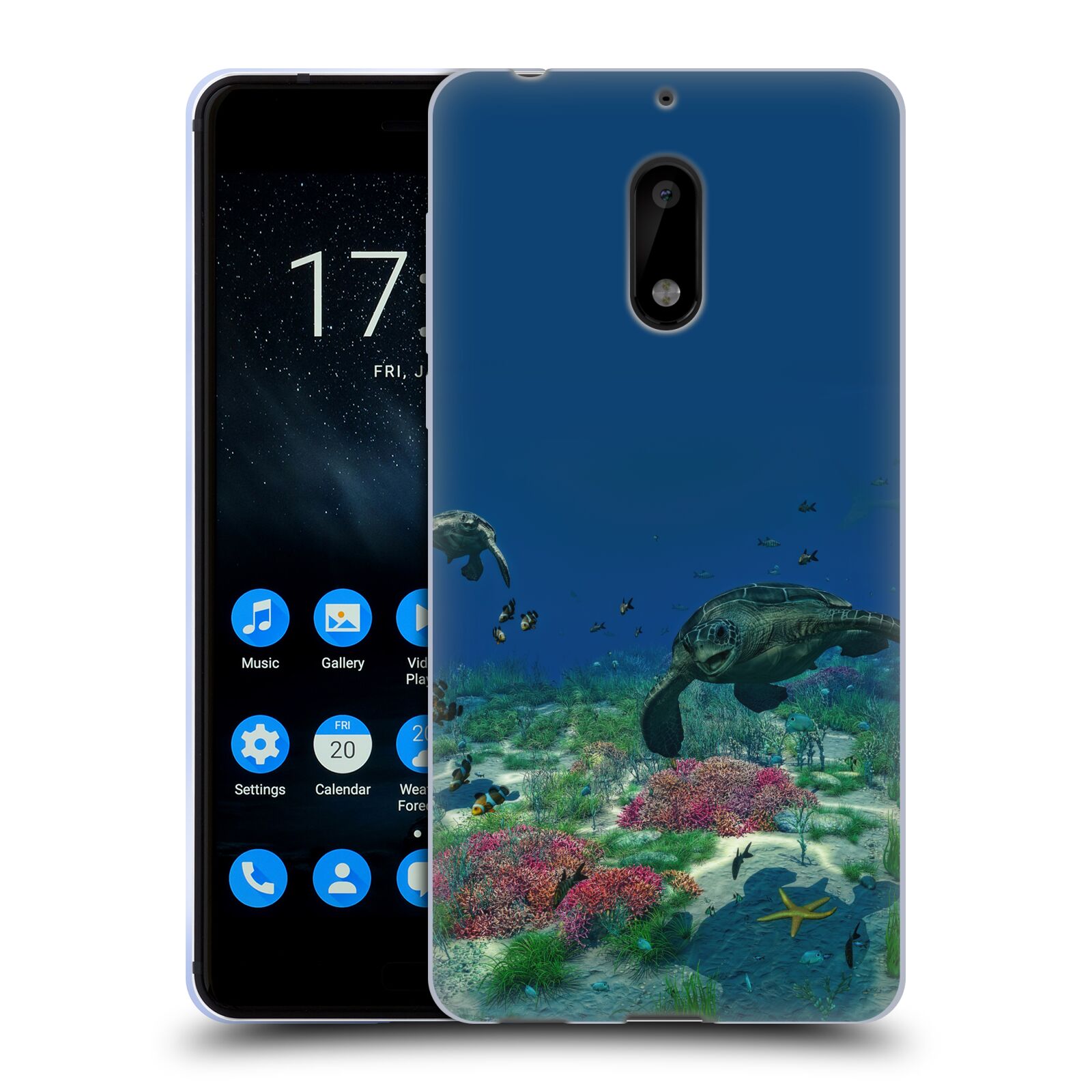 OFFICIAL SIMONE GATTERWE LIFE IN SEA SOFT GEL CASE FOR NOKIA PHONES 1 - Picture 12 of 14