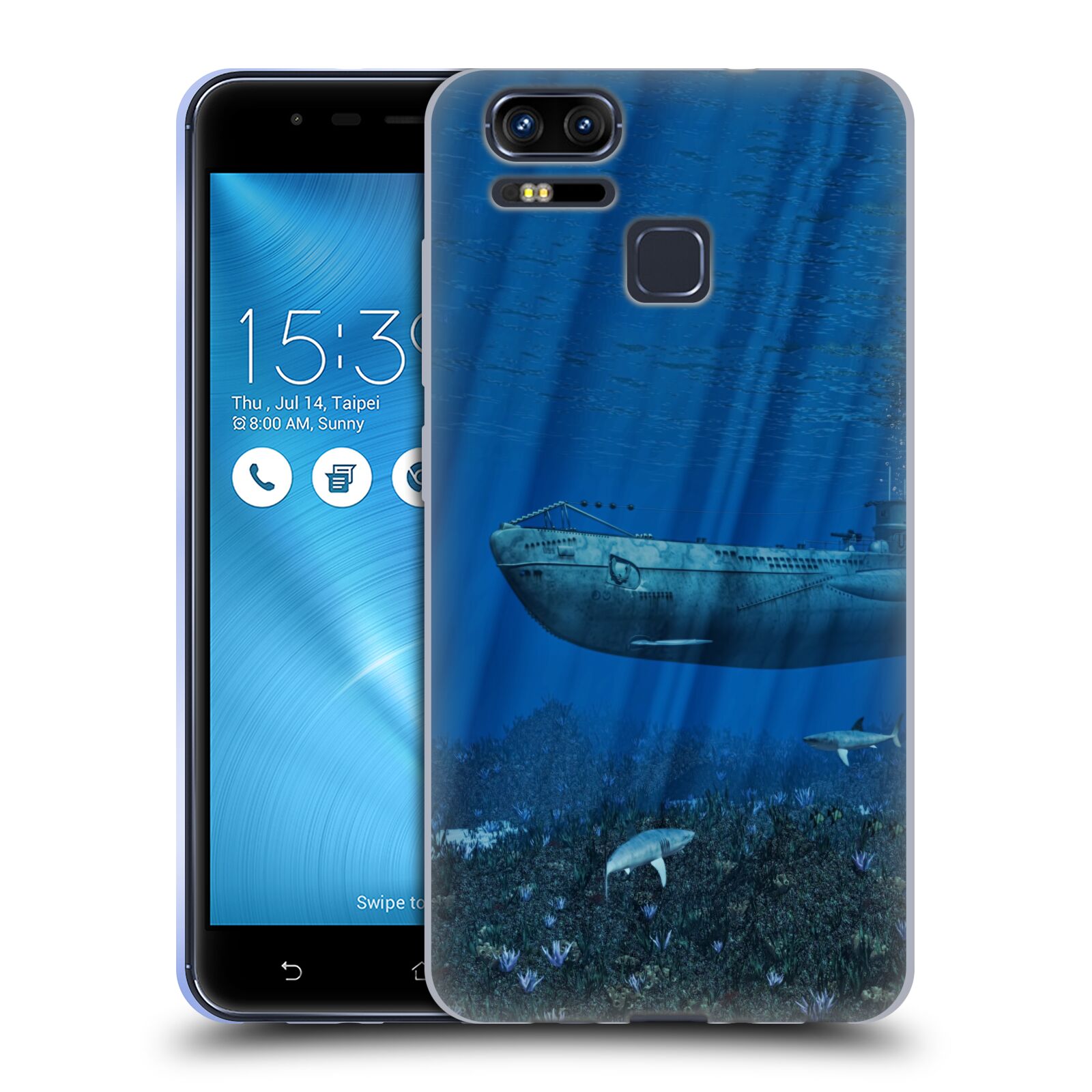OFFICIAL SIMONE GATTERWE LIFE IN SEA SOFT GEL CASE FOR ASUS ZENFONE PHONES - Picture 7 of 7