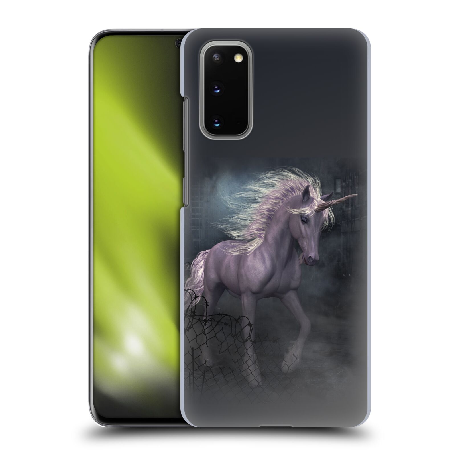 OFFICIAL SIMONE GATTERWE PEGASUS AND UNICORNS BACK CASE FOR SAMSUNG PHONES 1 - Picture 8 of 20