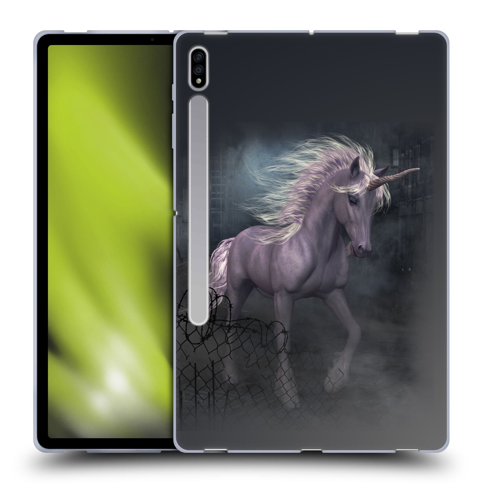 OFFICIAL SIMONE GATTERWE PEGASUS AND UNICORNS GEL CASE FOR SAMSUNG TABLETS 1 - Picture 8 of 20