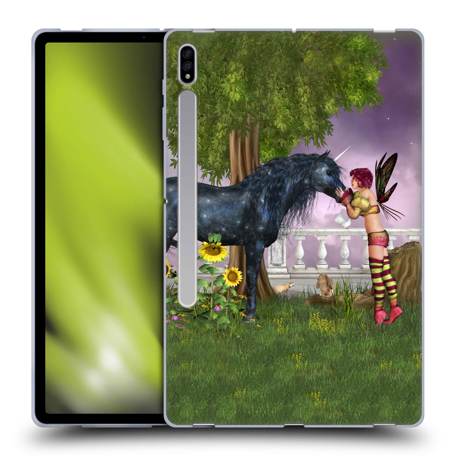 OFFICIAL SIMONE GATTERWE PEGASUS AND UNICORNS GEL CASE FOR SAMSUNG TABLETS 1 - Picture 11 of 20