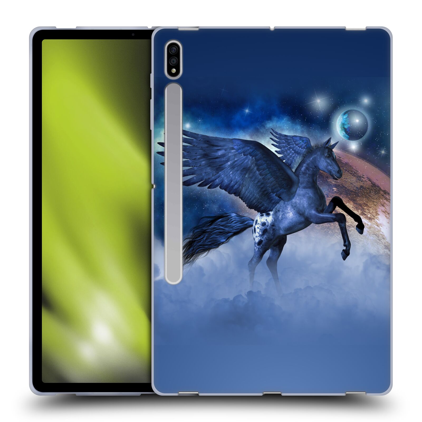 OFFICIAL SIMONE GATTERWE PEGASUS AND UNICORNS GEL CASE FOR SAMSUNG TABLETS 1 - Picture 12 of 20