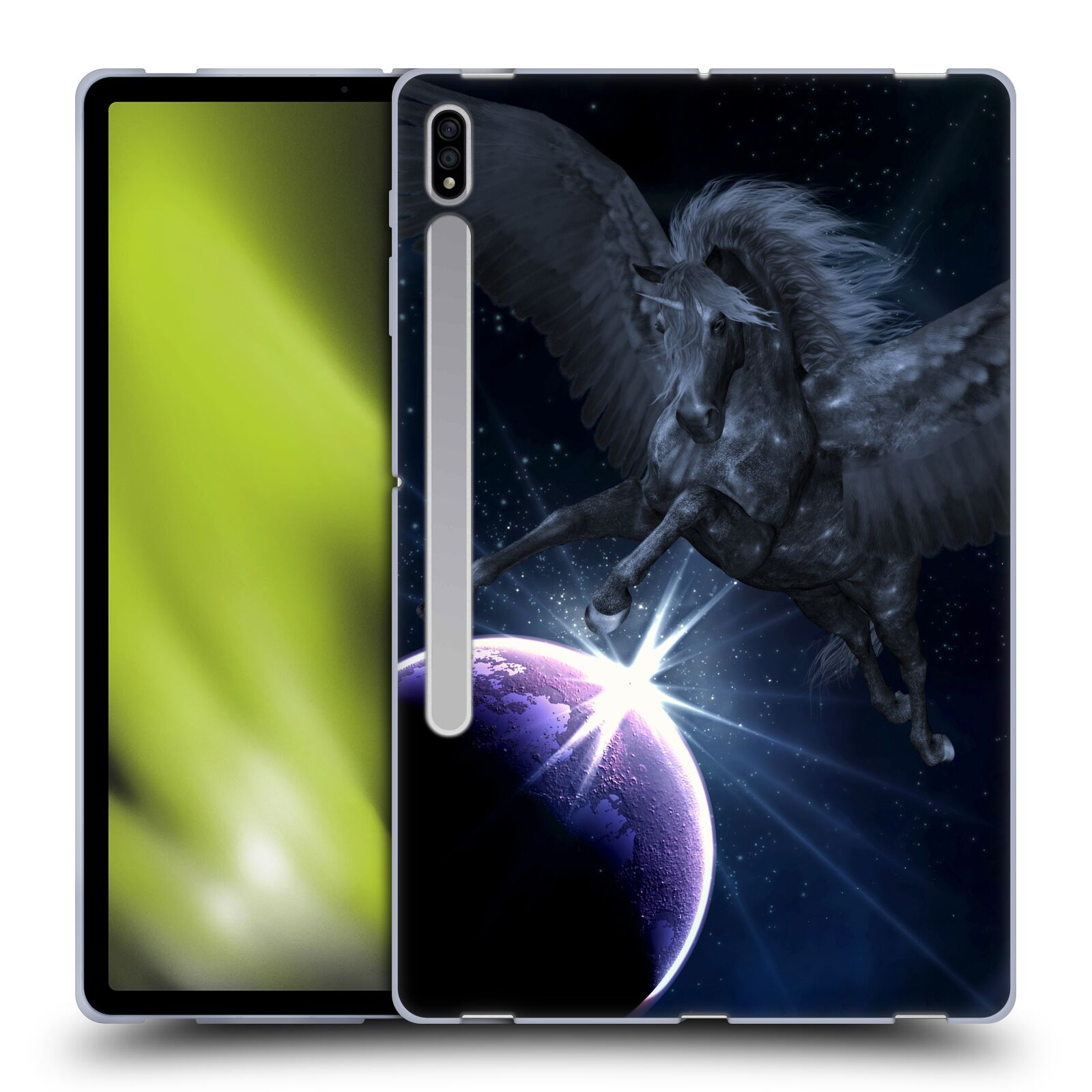 OFFICIAL SIMONE GATTERWE PEGASUS AND UNICORNS GEL CASE FOR SAMSUNG TABLETS 1 - Picture 14 of 20