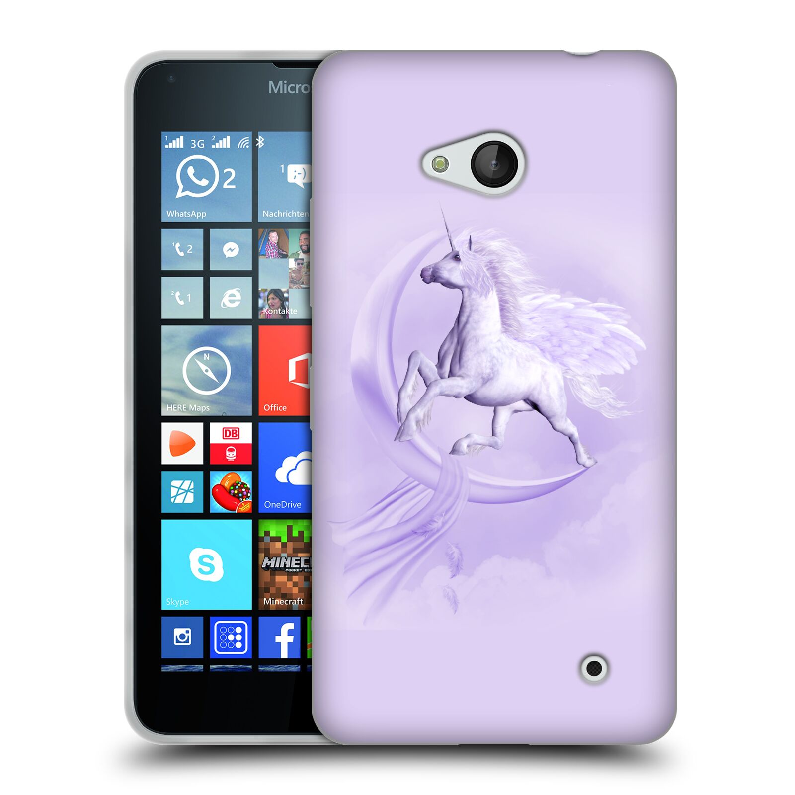 FUNDA OFICIAL SIMONE GATTERWE PEGASUS AND UNICORNIOS GEL SUAVE PARA TELÉFONOS MICROSOFT - Imagen 14 de 19
