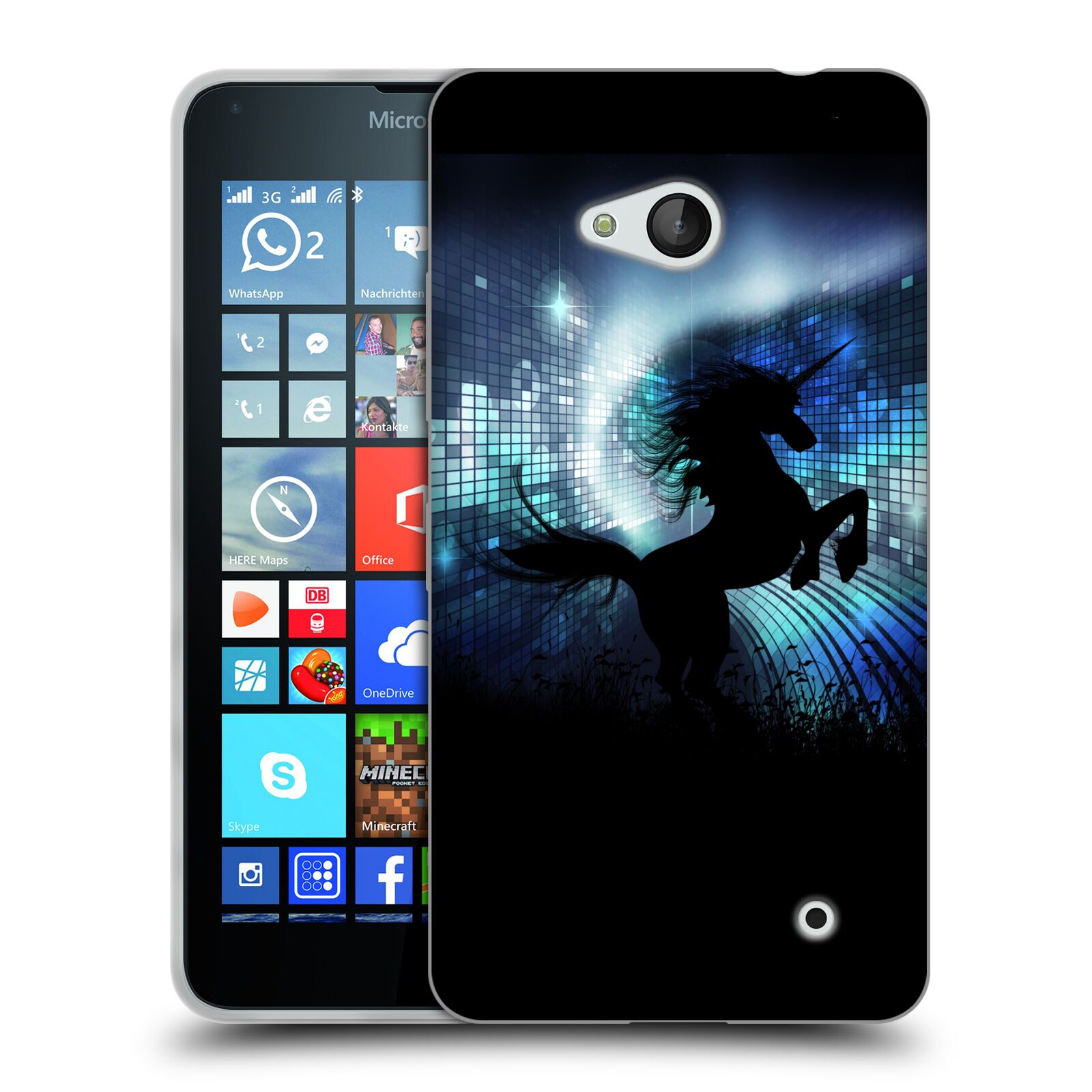 FUNDA OFICIAL SIMONE GATTERWE PEGASUS AND UNICORNIOS GEL SUAVE PARA TELÉFONOS MICROSOFT - Imagen 16 de 19