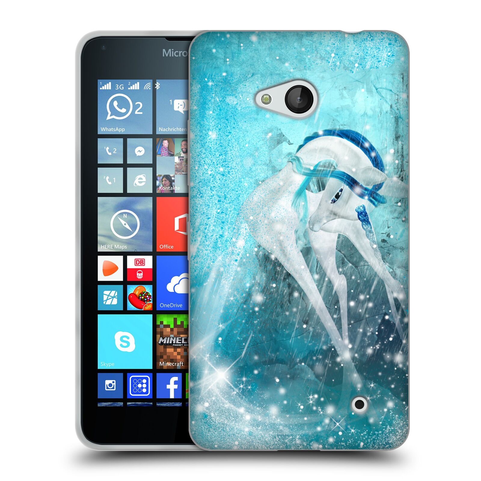 FUNDA OFICIAL SIMONE GATTERWE PEGASUS AND UNICORNIOS GEL SUAVE PARA TELÉFONOS MICROSOFT - Imagen 18 de 19