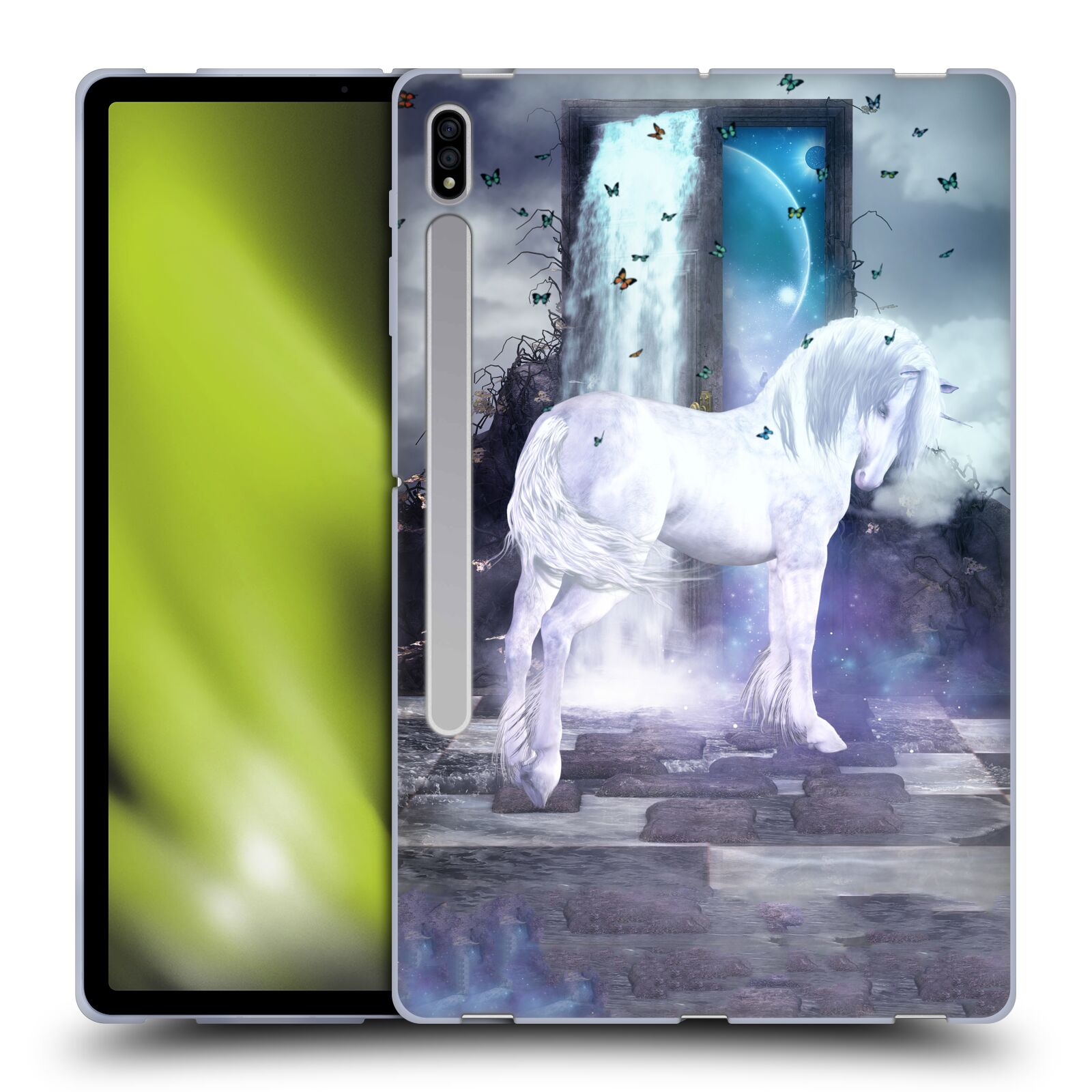 OFFICIAL SIMONE GATTERWE PEGASUS AND UNICORNS GEL CASE FOR SAMSUNG TABLETS 1 - Picture 18 of 20
