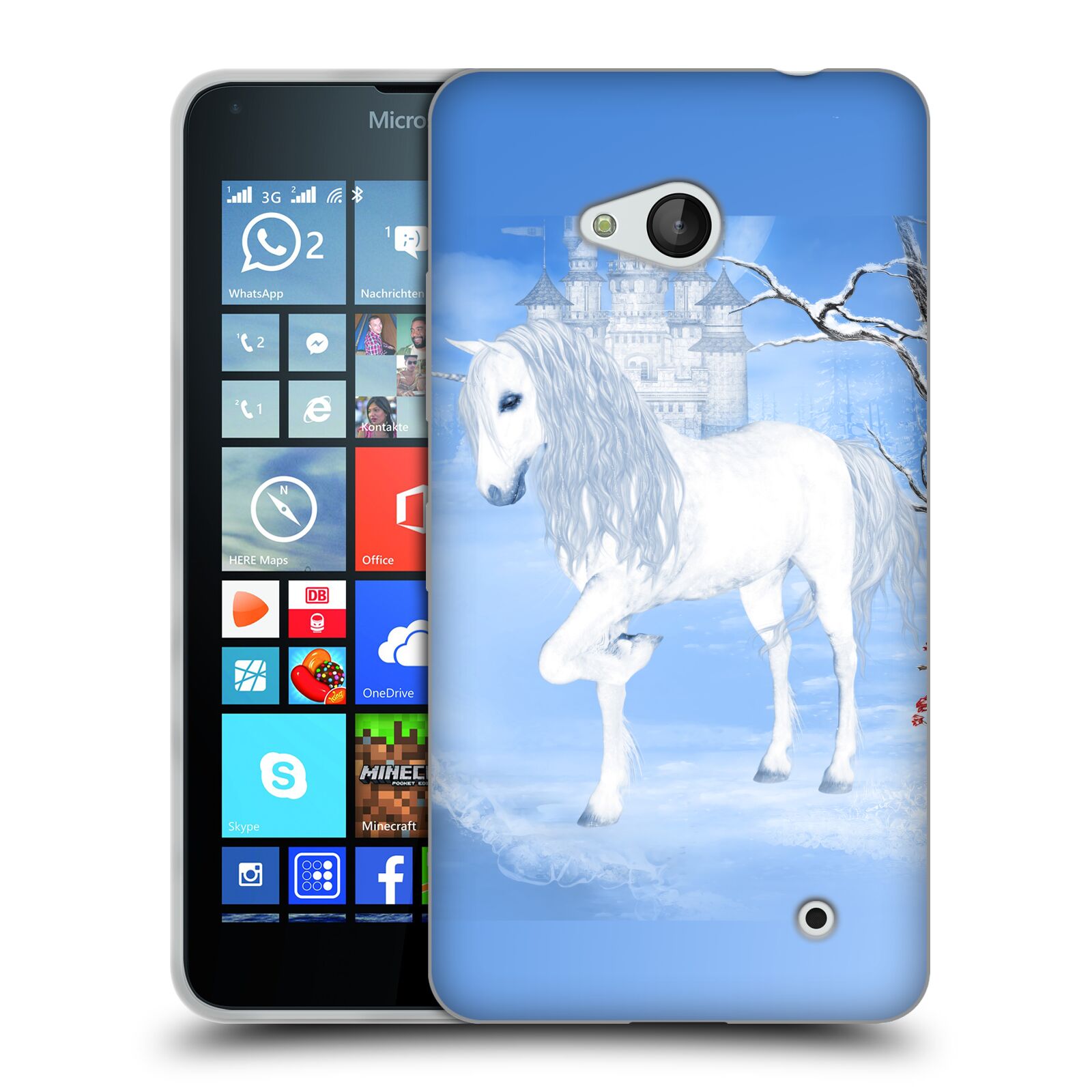 FUNDA OFICIAL SIMONE GATTERWE PEGASUS AND UNICORNIOS GEL SUAVE PARA TELÉFONOS MICROSOFT - Imagen 19 de 19