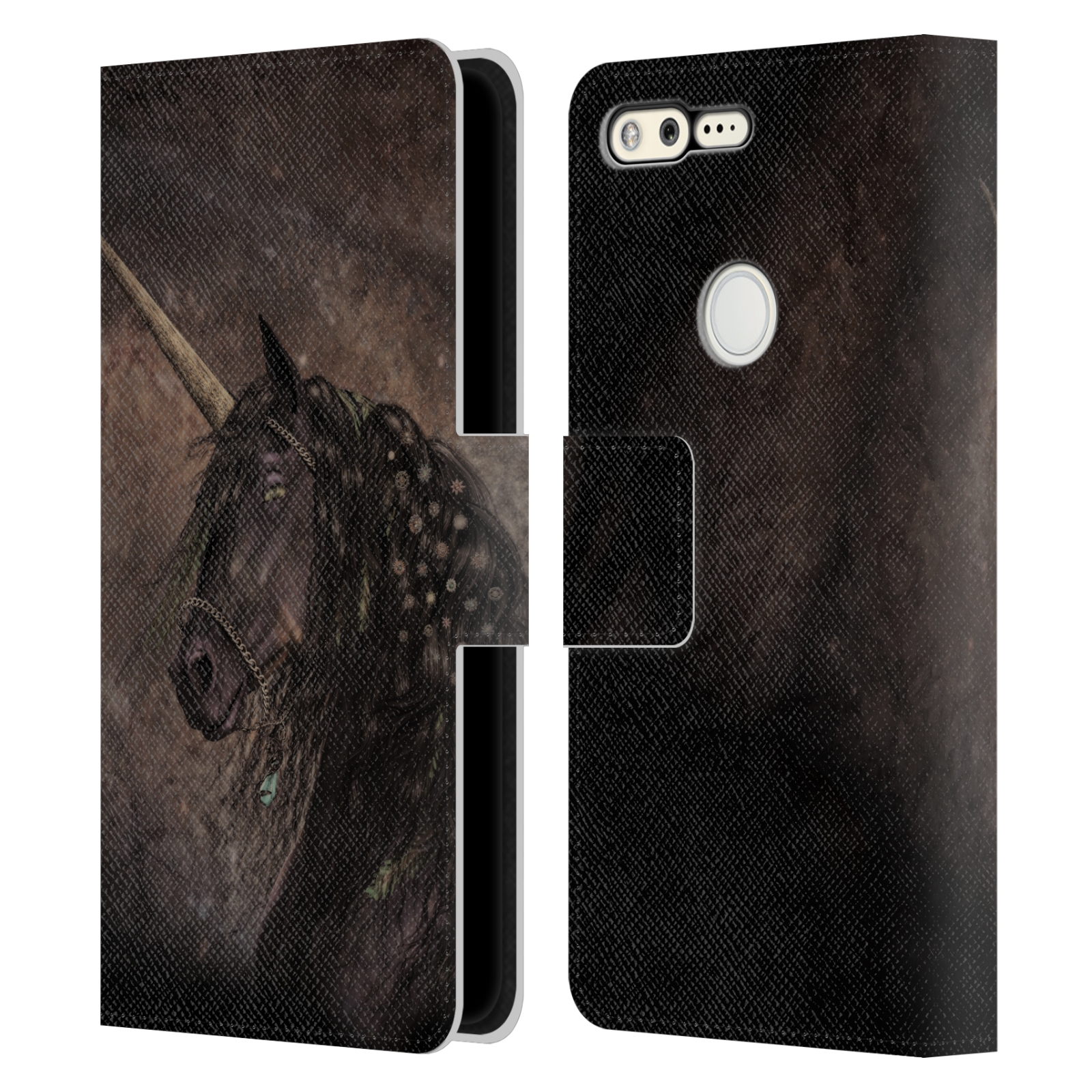 OFFICIAL SIMONE GATTERWE UNICORN LEATHER BOOK WALLET CASE FOR GOOGLE PHONES - Picture 12 of 13