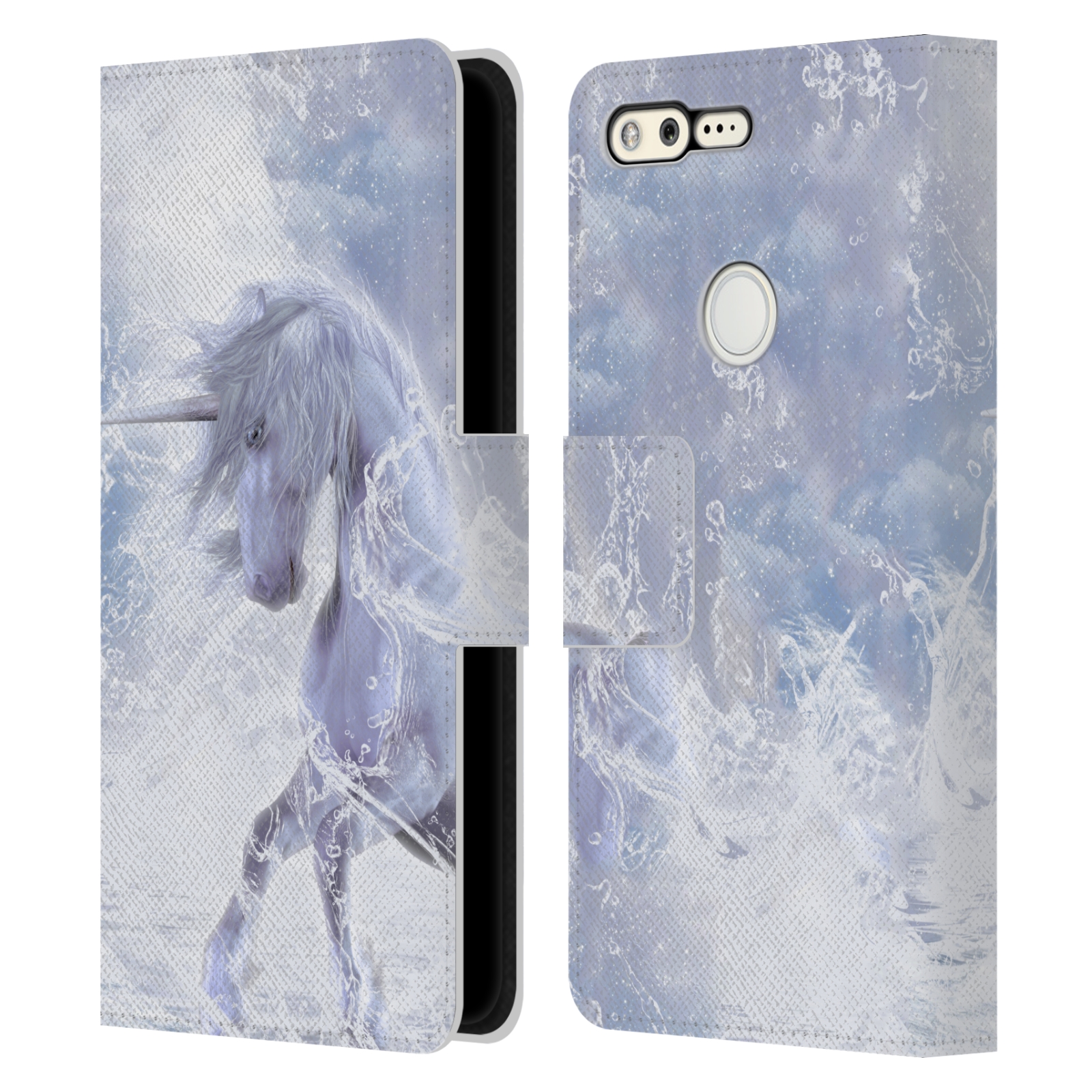 OFFICIAL SIMONE GATTERWE UNICORN LEATHER BOOK WALLET CASE FOR GOOGLE PHONES - Picture 7 of 13