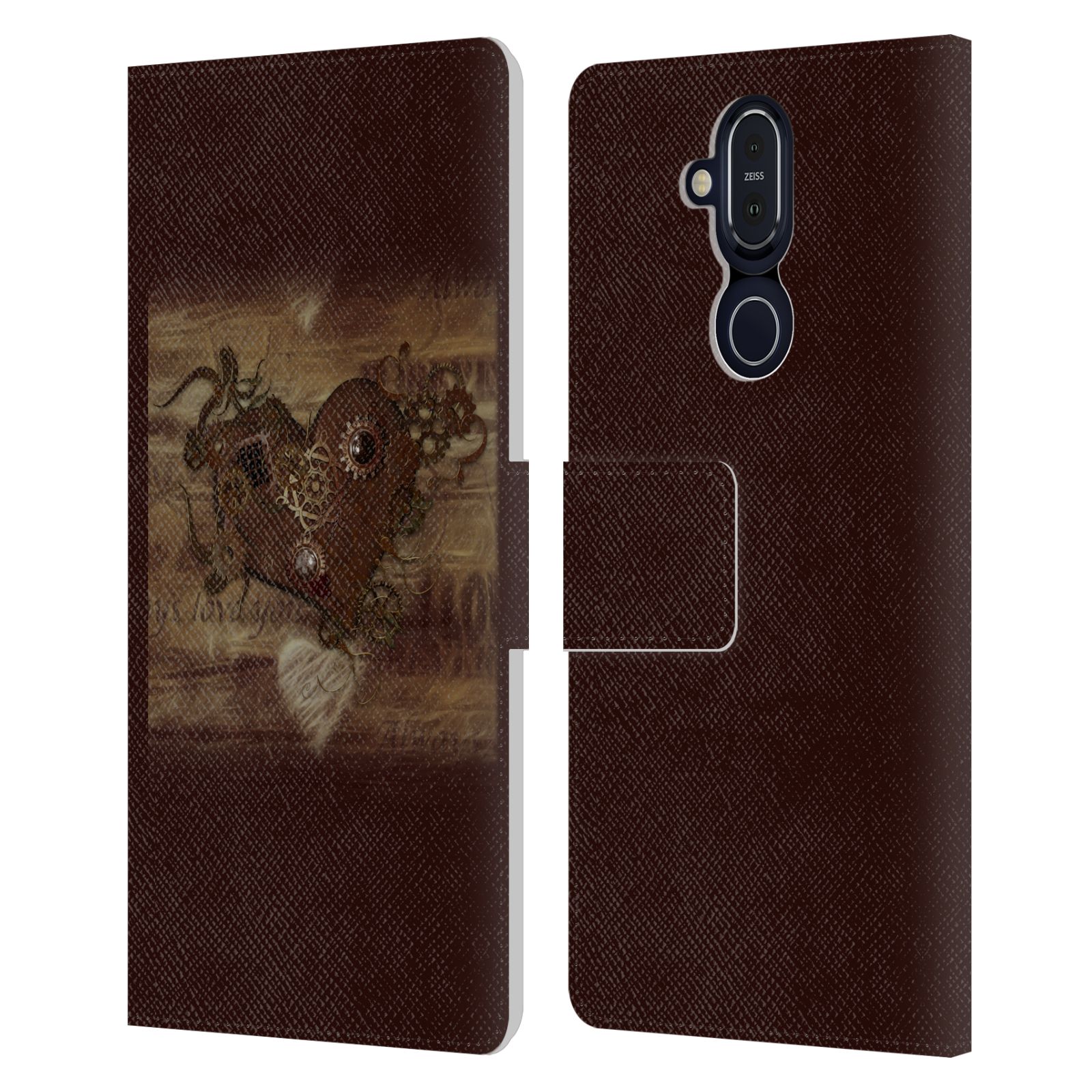 SIMONE GATTERWE VINTAGE AND STEAMPUNK LEATHER BOOK CASE FOR MICROSOFT PHONES - Picture 13 of 18
