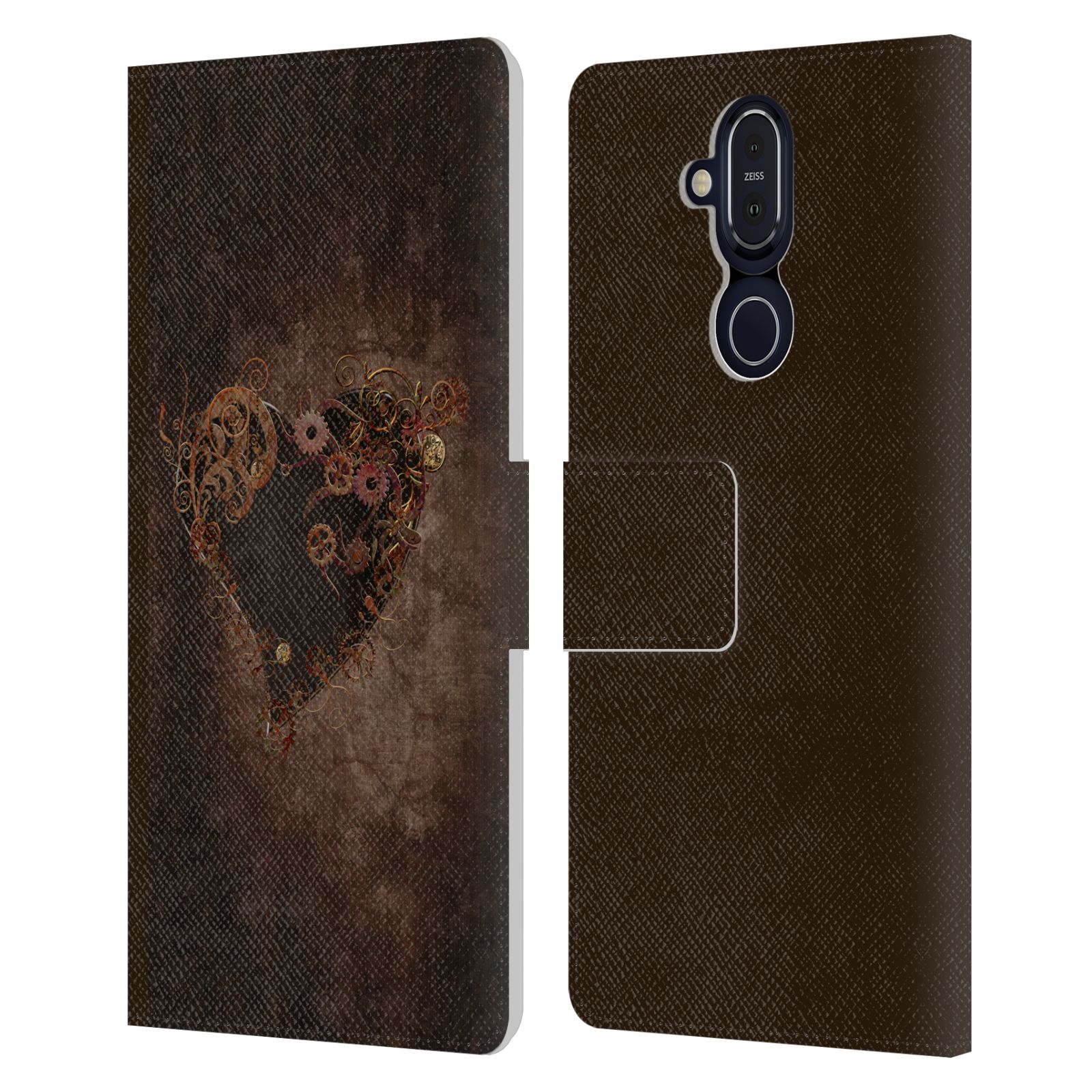 SIMONE GATTERWE VINTAGE AND STEAMPUNK LEATHER BOOK CASE FOR MICROSOFT PHONES - Picture 16 of 18