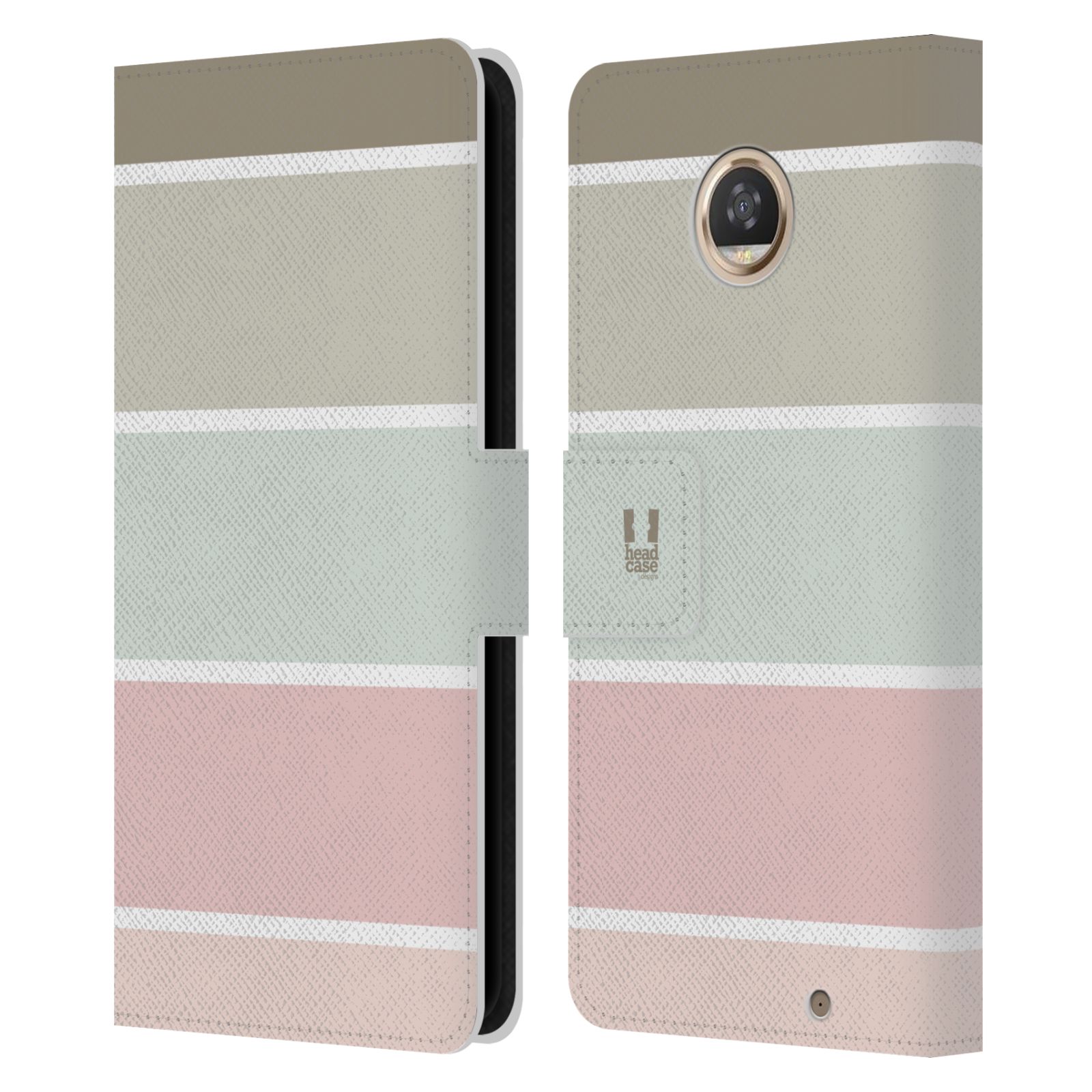 HEAD CASE DESIGNS FRENCH COUNTRY PATTERNS LEATHER BOOK CASE FOR MOTOROLA PHONES - Picture 8 of 16