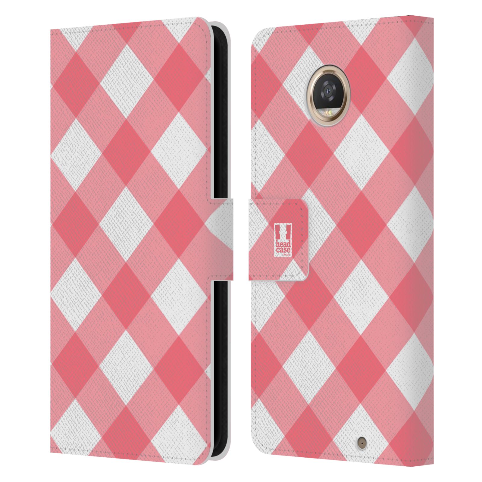 HEAD CASE DESIGNS FRENCH COUNTRY PATTERNS LEATHER BOOK CASE FOR MOTOROLA PHONES - Picture 9 of 16