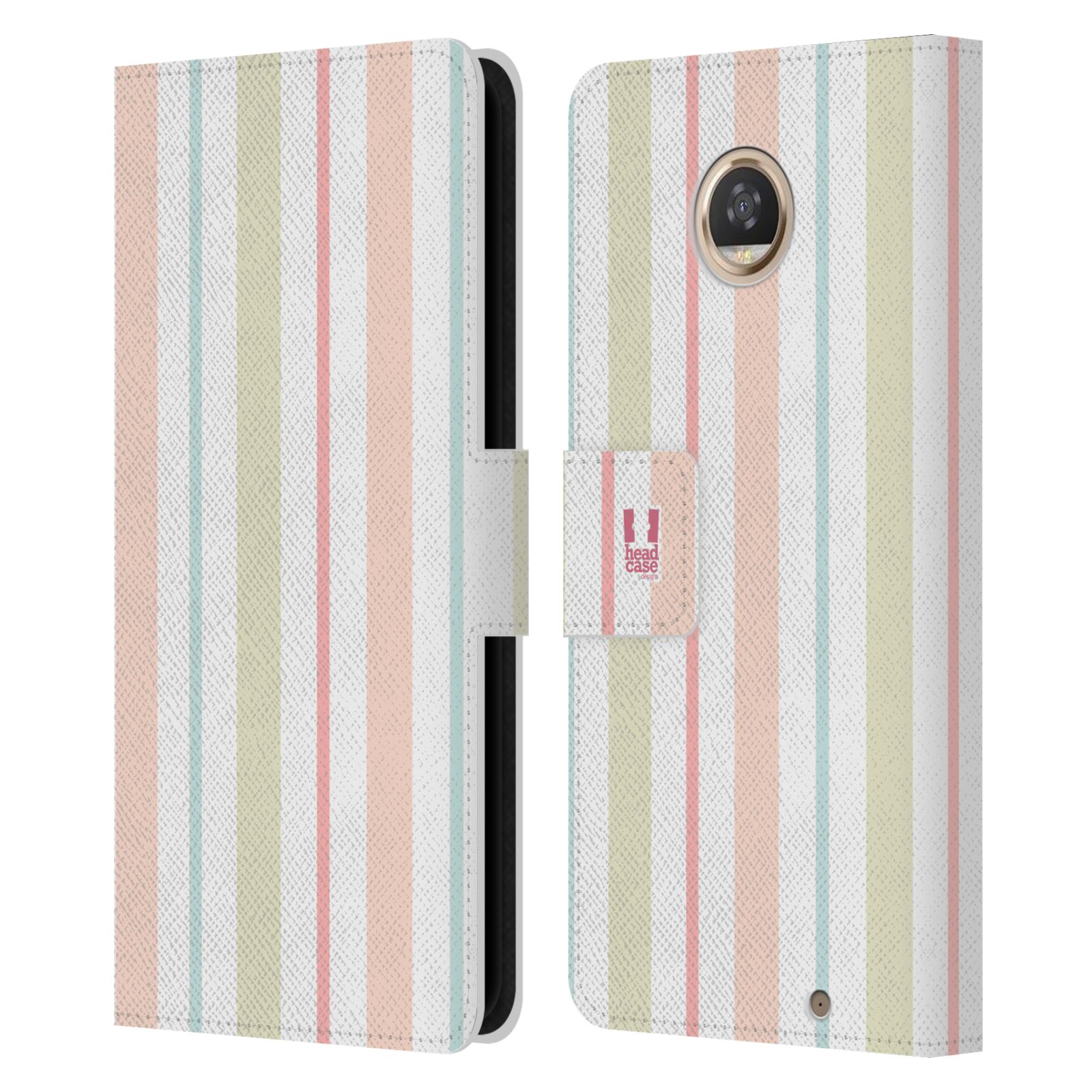 HEAD CASE DESIGNS FRENCH COUNTRY PATTERNS LEATHER BOOK CASE FOR MOTOROLA PHONES - Picture 13 of 16