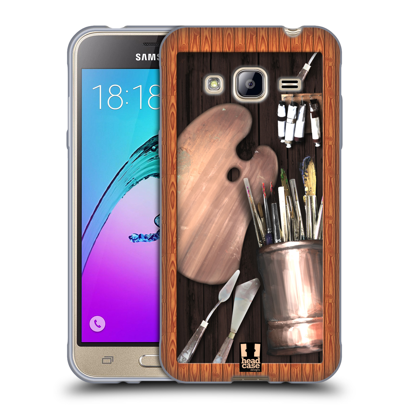 FUNDA HEAD CASE DESIGNS CON DIBUJO DE SOMBRA DE GEL SUAVE PARA TELÉFONOS SAMSUNG 3 - Imagen 8 de 12