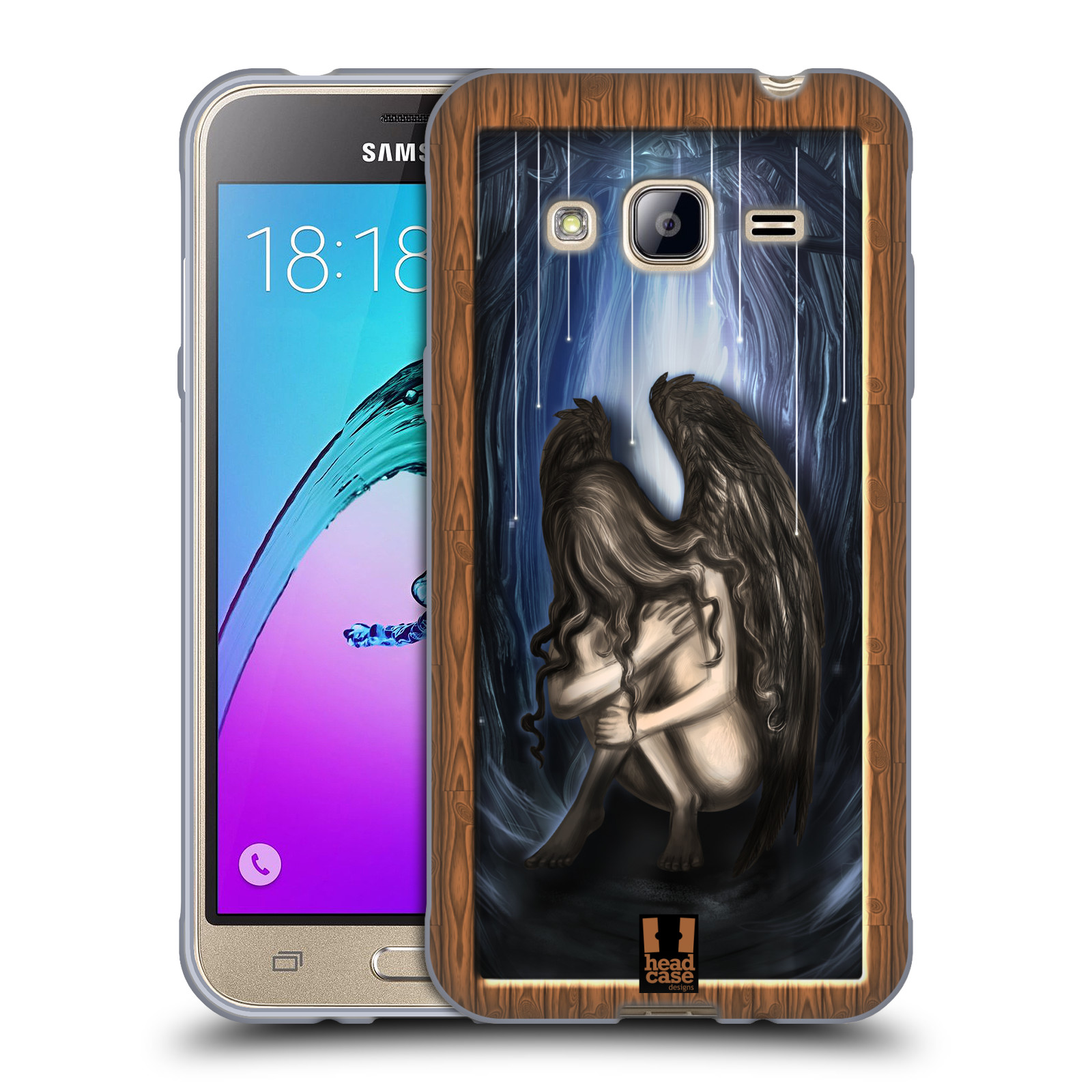 FUNDA HEAD CASE DESIGNS CON DIBUJO DE SOMBRA DE GEL SUAVE PARA TELÉFONOS SAMSUNG 3 - Imagen 9 de 12