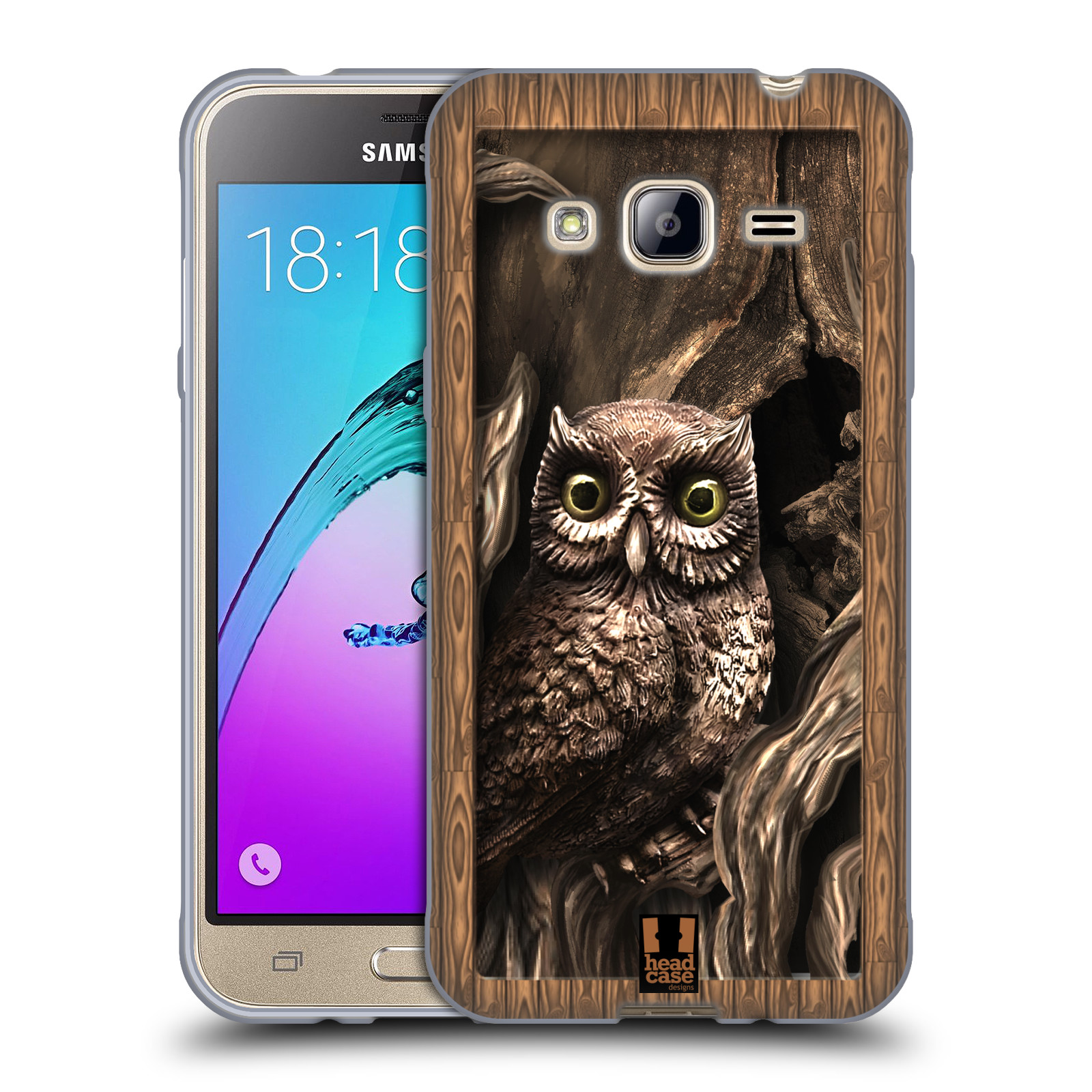 FUNDA HEAD CASE DESIGNS CON DIBUJO DE SOMBRA DE GEL SUAVE PARA TELÉFONOS SAMSUNG 3 - Imagen 11 de 12